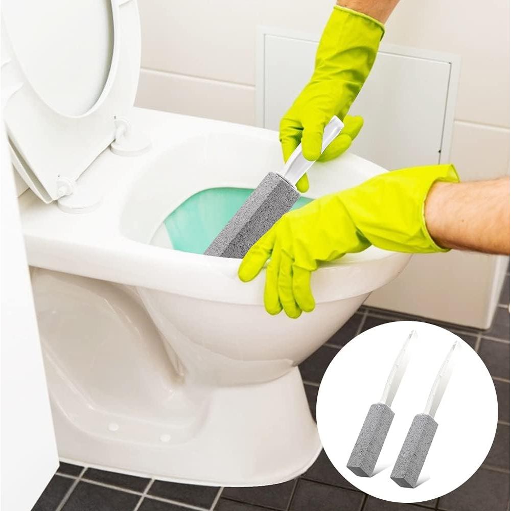 Paquete de 2 Limpiadores de Inodoro Kadden con Mango Ergonómico