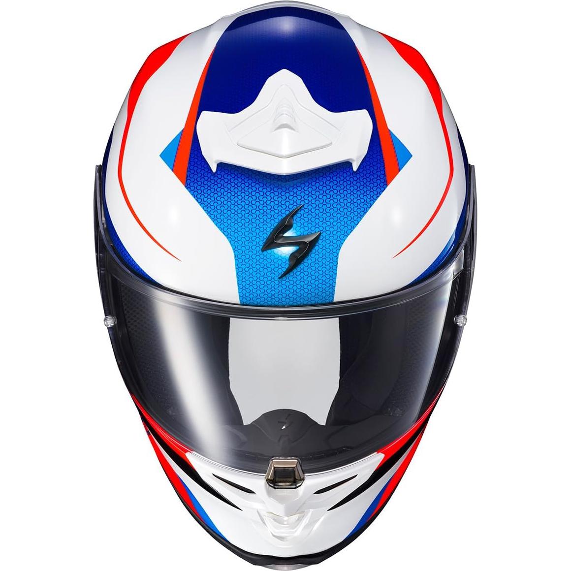Casco Integral ScorpionEXO R1 Air 2X Grande Rojo/Blanco/Azul