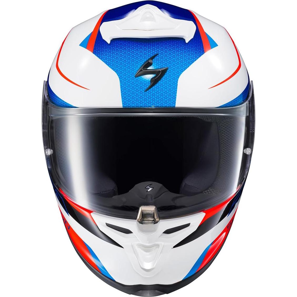 Casco Integral ScorpionEXO R1 Air 2X Grande Rojo/Blanco/Azul