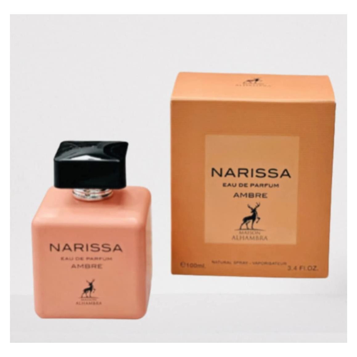 Maison Alhambra Narissa Ámbar EDP 100ml - Fragancia Floral Especiada