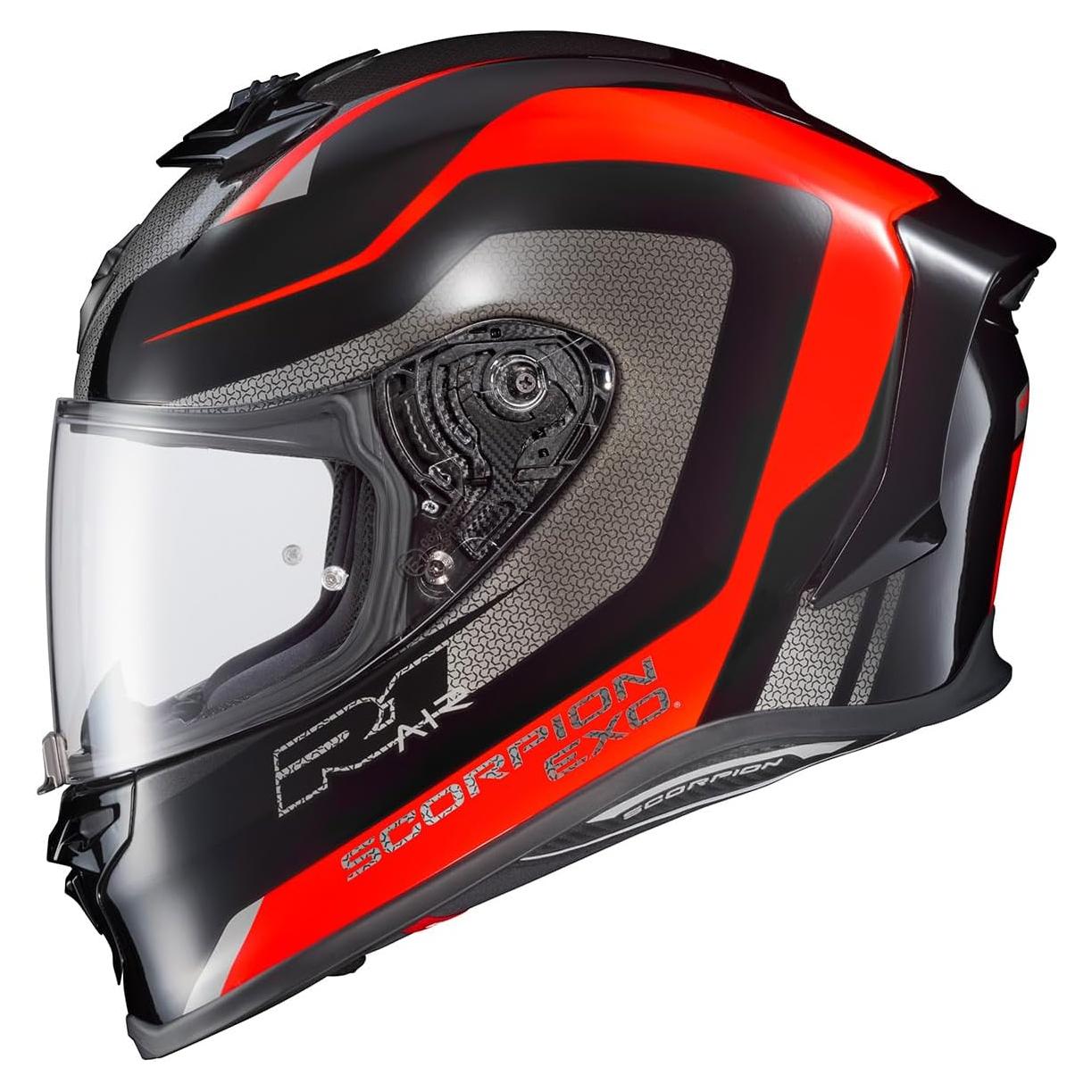 Casco Integral ScorpionEXO R1 Air Rojo/Negro Grande