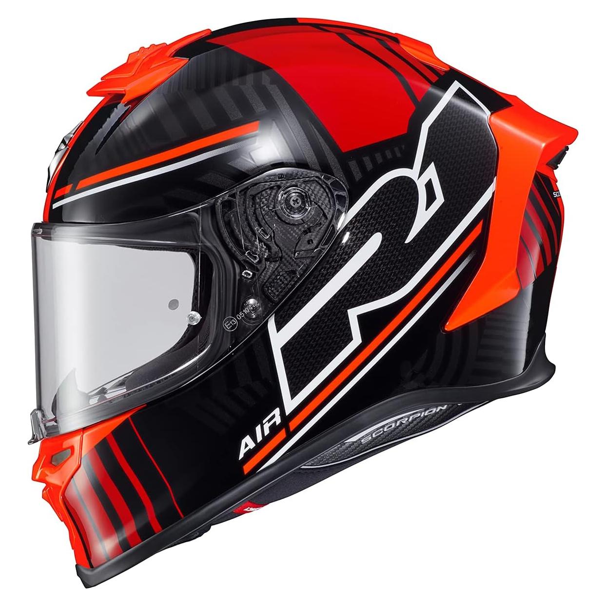 Casco Integral ScorpionEXO EXO-R1 Rojo 3X con Pinlock