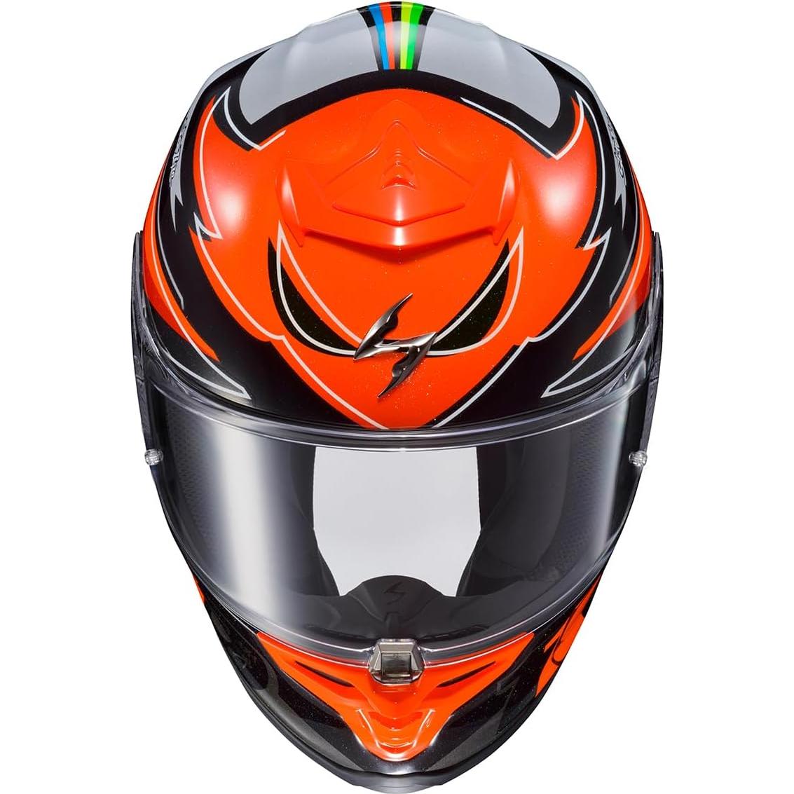 Casco Integral ScorpionEXO R1 Air Mediano Rojo/Negro/Blanco