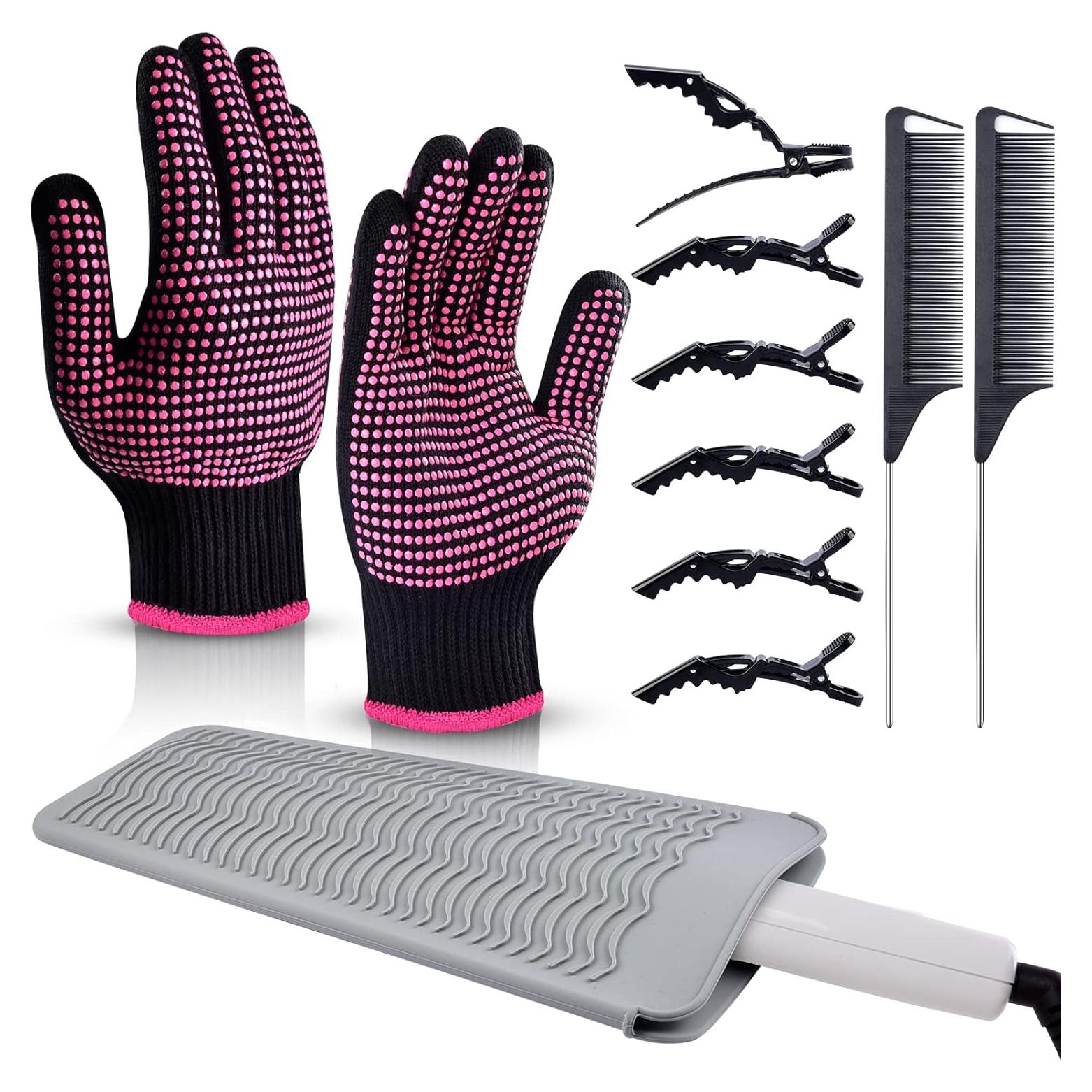 Guantes Resistentes al Calor MORGLES 2 Pcs para Estilizado