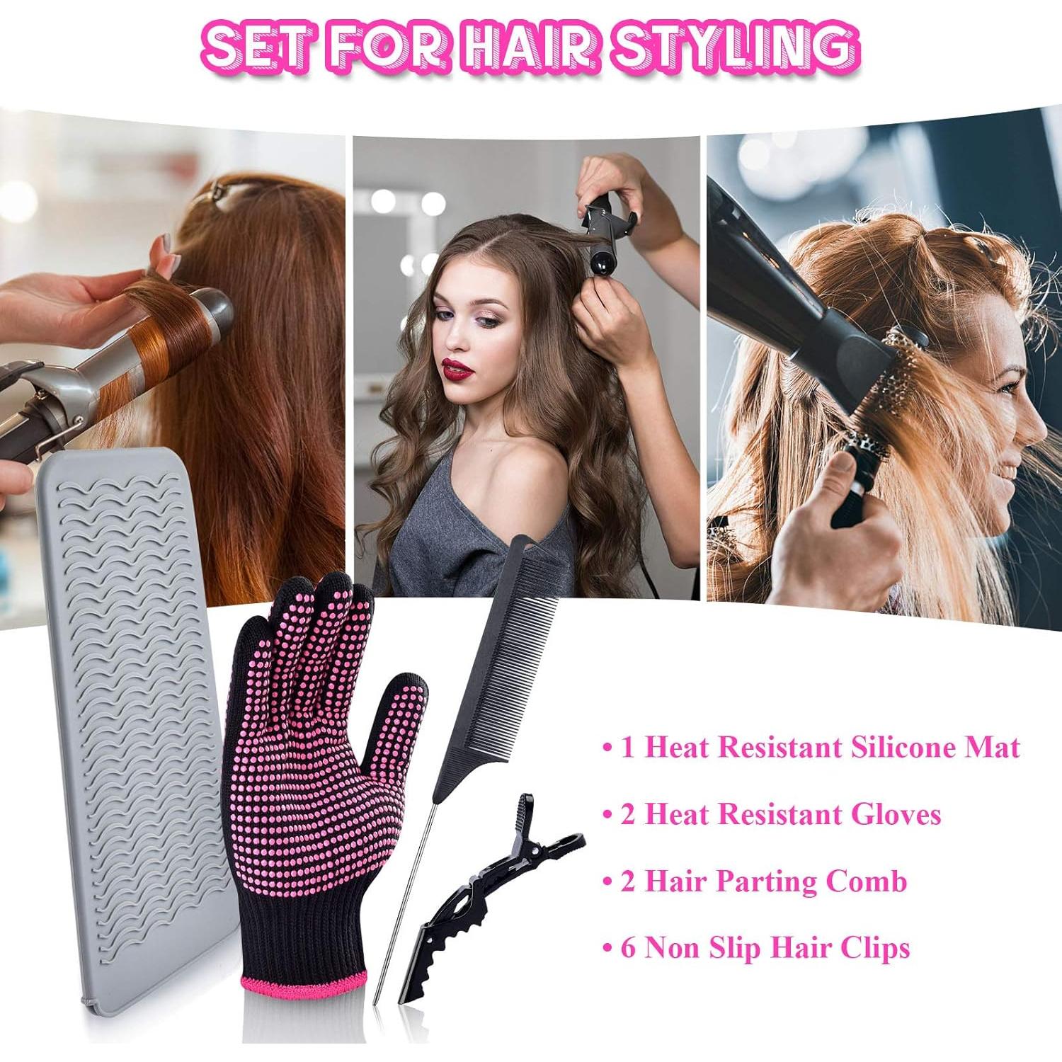 Guantes Resistentes al Calor MORGLES 2 Pcs para Estilizado