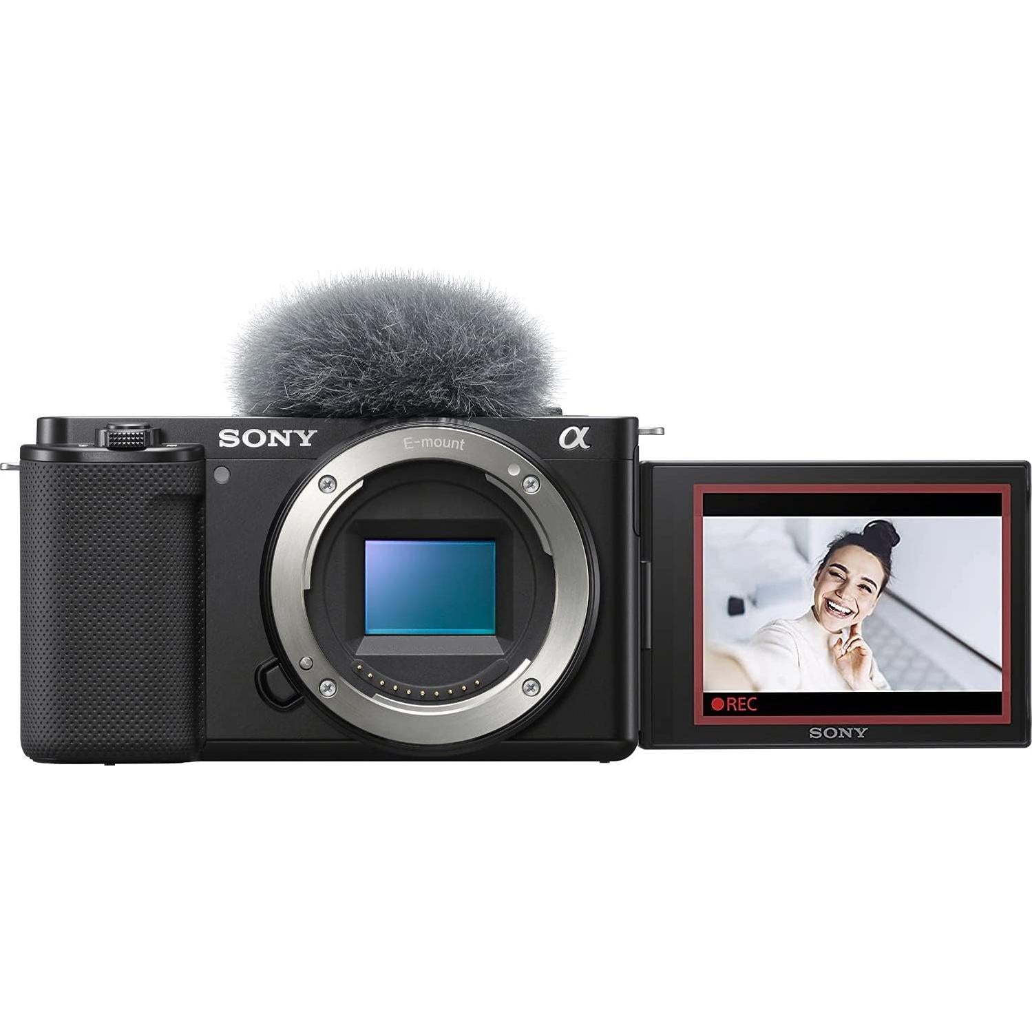 Cámara Sin Espejo Sony ZV-E10 Kit Vlog APS-C Negro