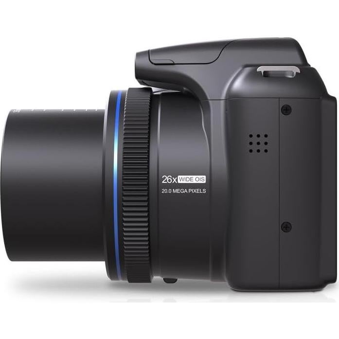 Cámara Digital Minolta MN26Z 20MP 26x Zoom FHD 1080p Negro