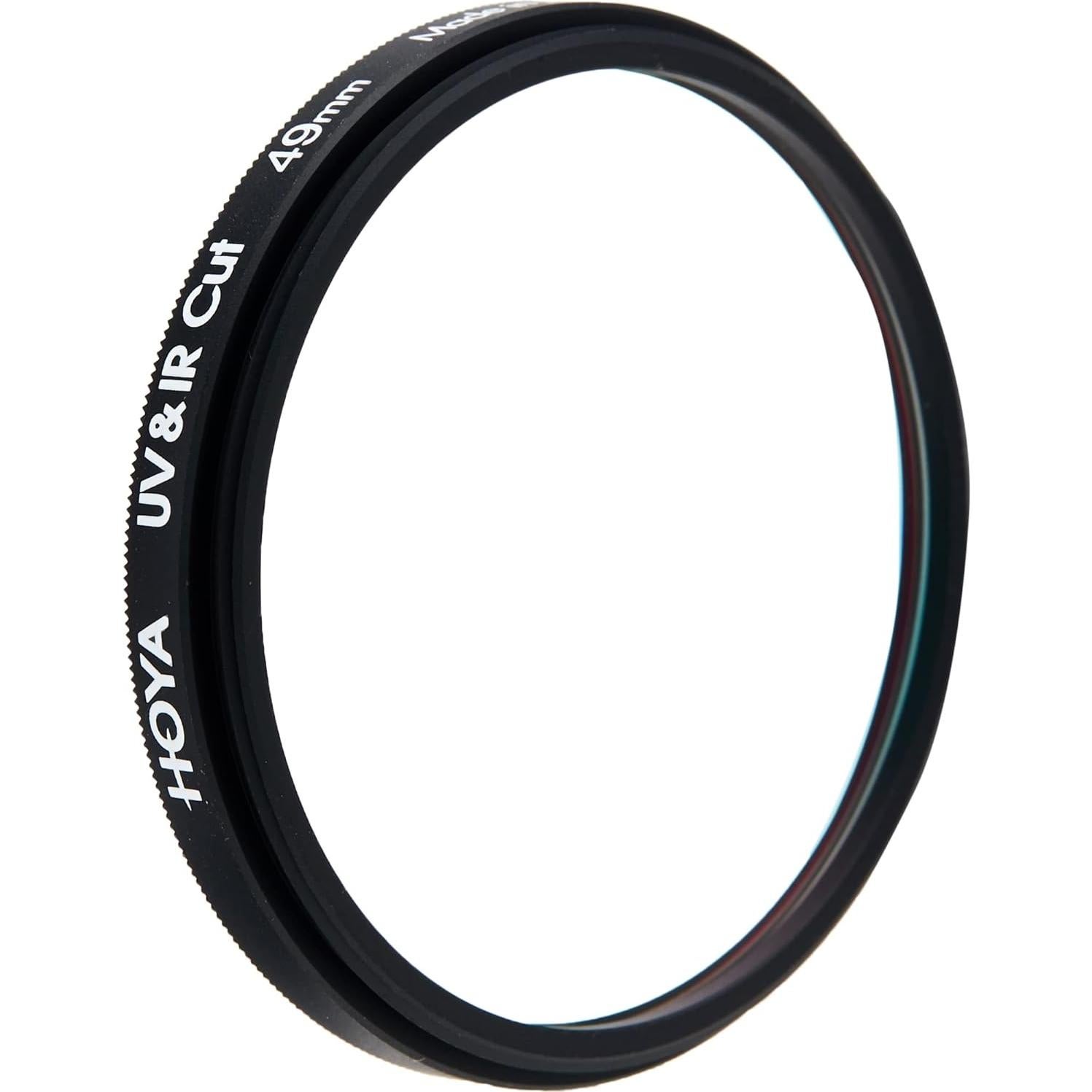 Filtro de lente Hoya UV-IR Cut 49mm - Vidrio óptico multicapa