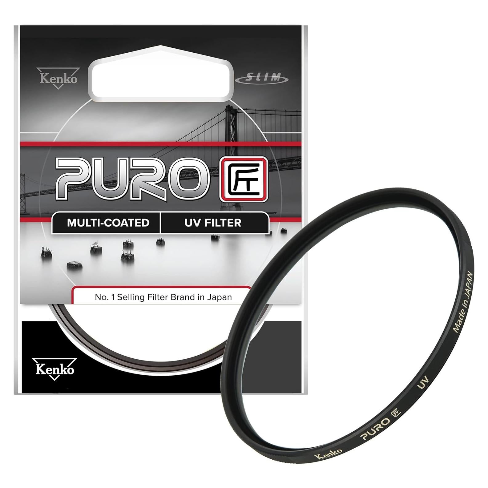 Filtro UV Multi-Capa Kenko Puro 37mm para Lentes Gran Angular