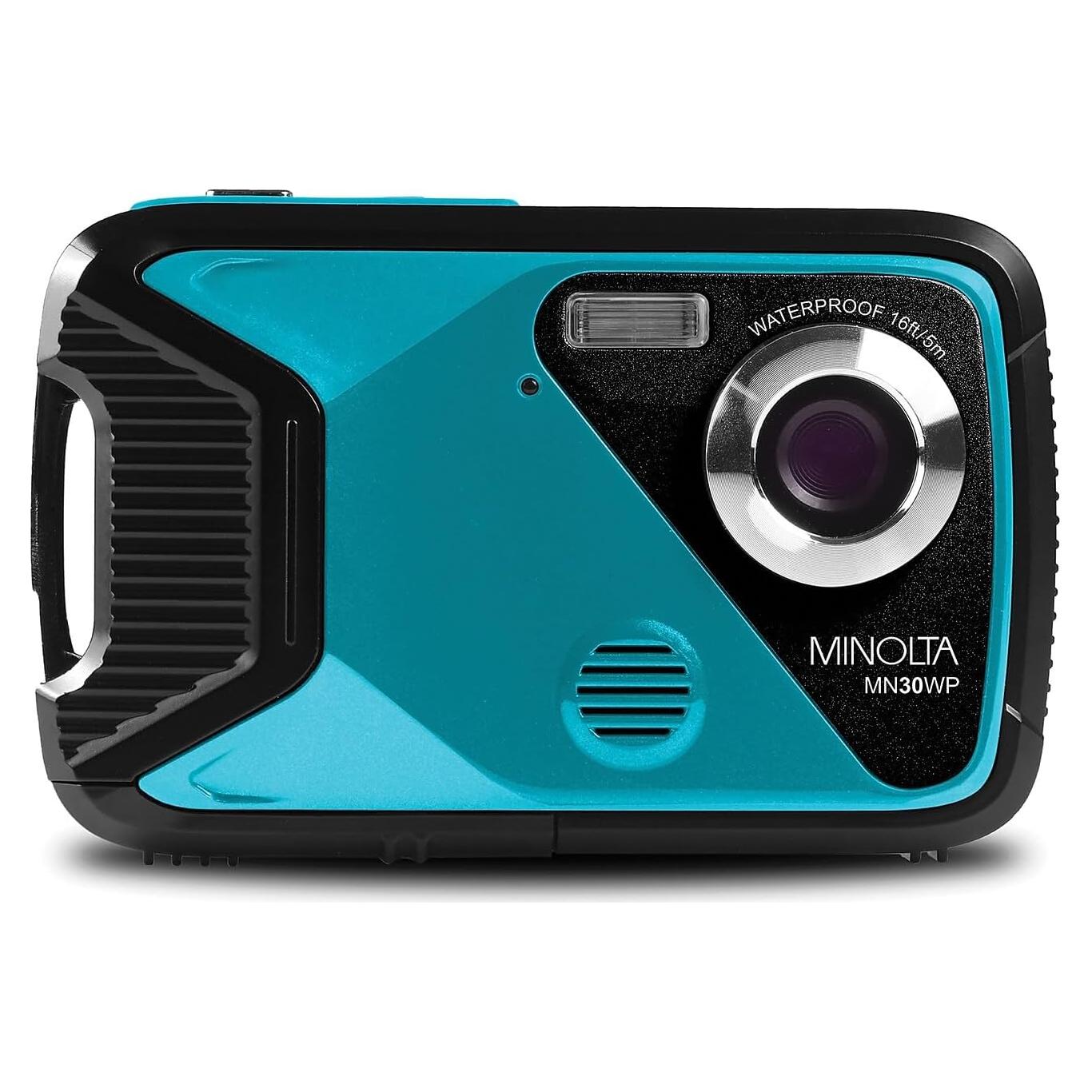 Cámara Digital Impermeable Minolta MN30WP 21MP Video HD 1080p