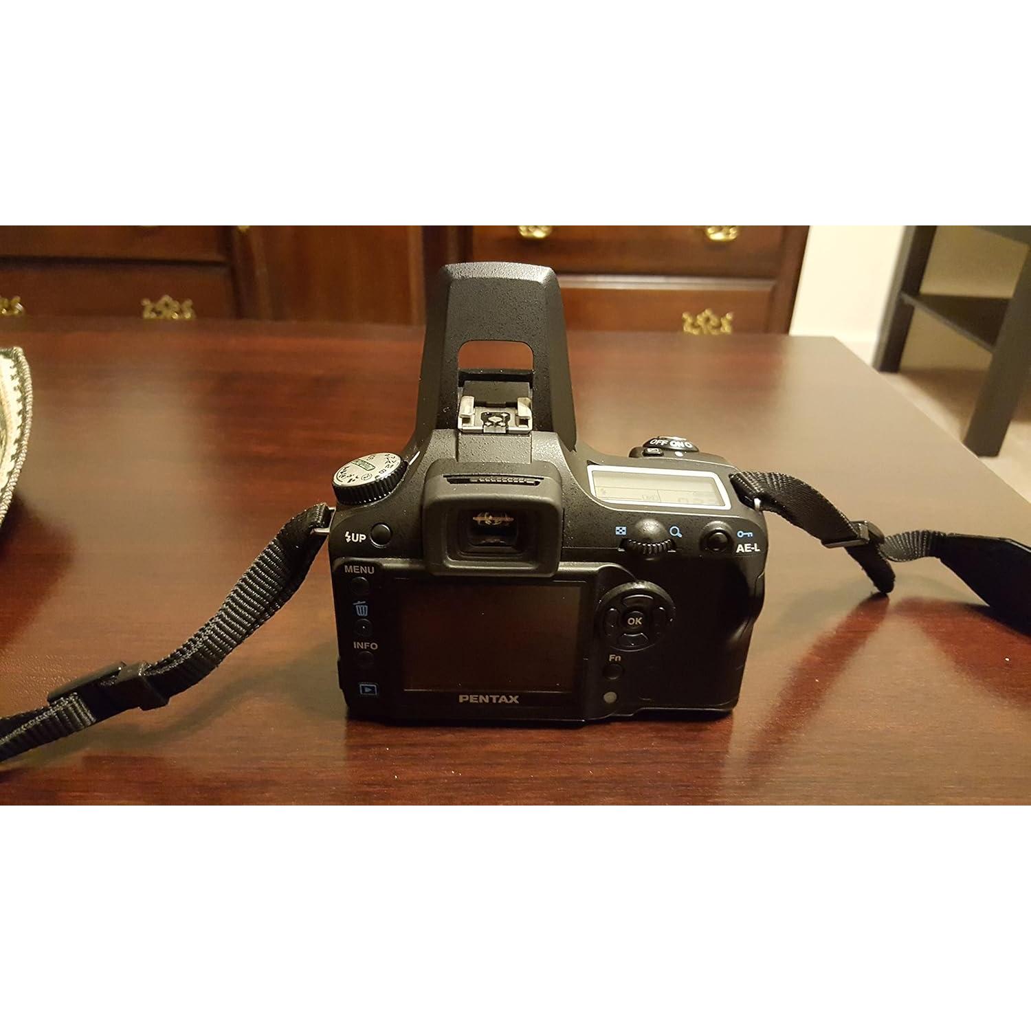 Cámara DSLR Pentax K110D 6.1MP con Lente Zoom AF Renovada