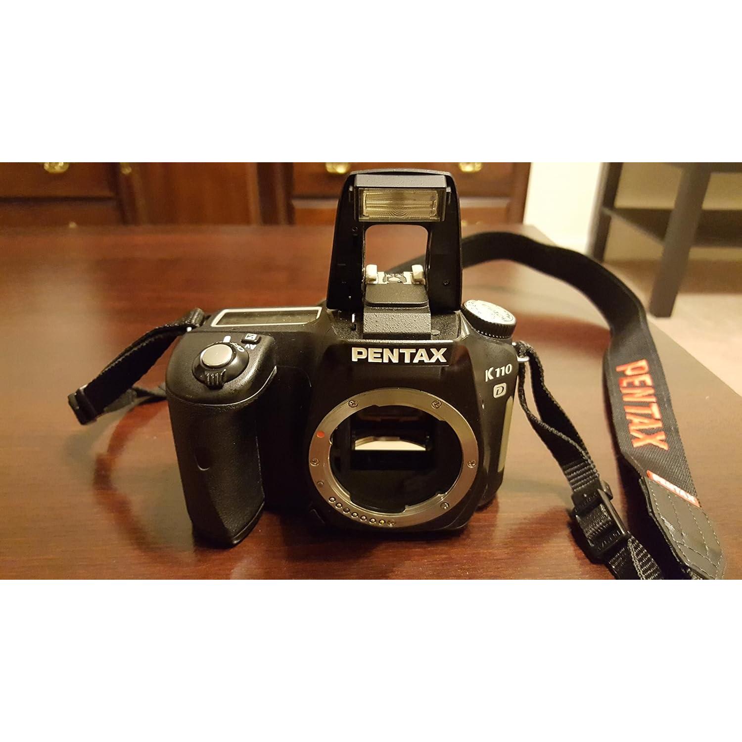 Cámara DSLR Pentax K110D 6.1MP con Lente Zoom AF Renovada