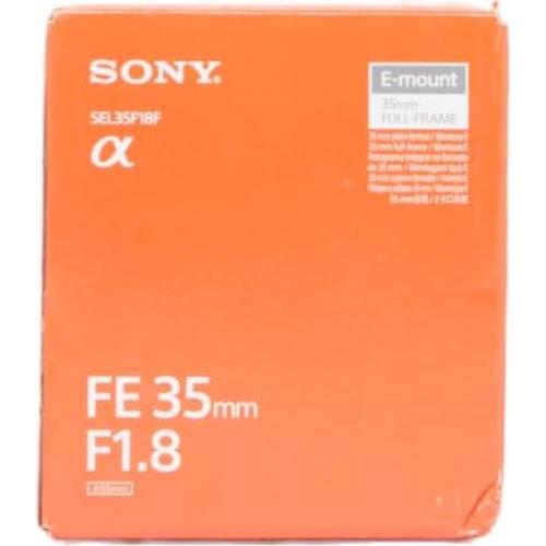 Lente Prime Sony FE 35mm F1.8 para Cámaras Full Frame