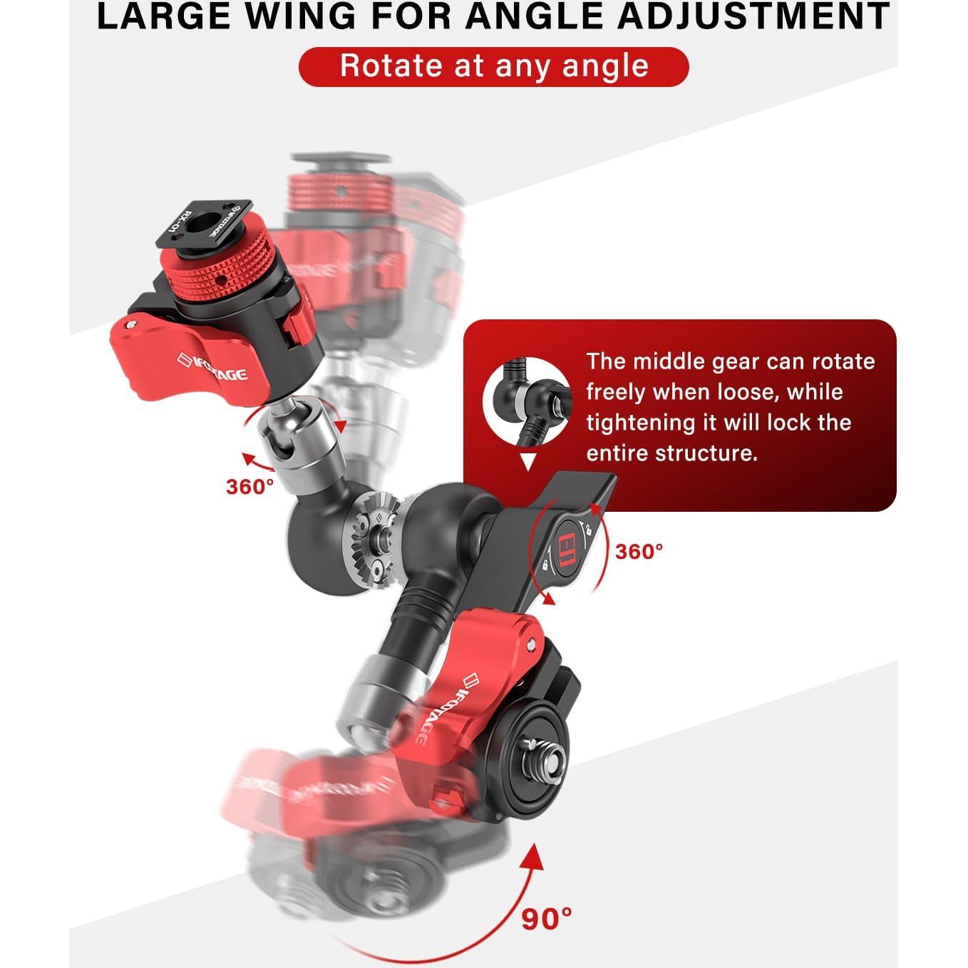 Brazo Mágico IFOOTAGE MA3-4 de 17.78 cm para Cámara