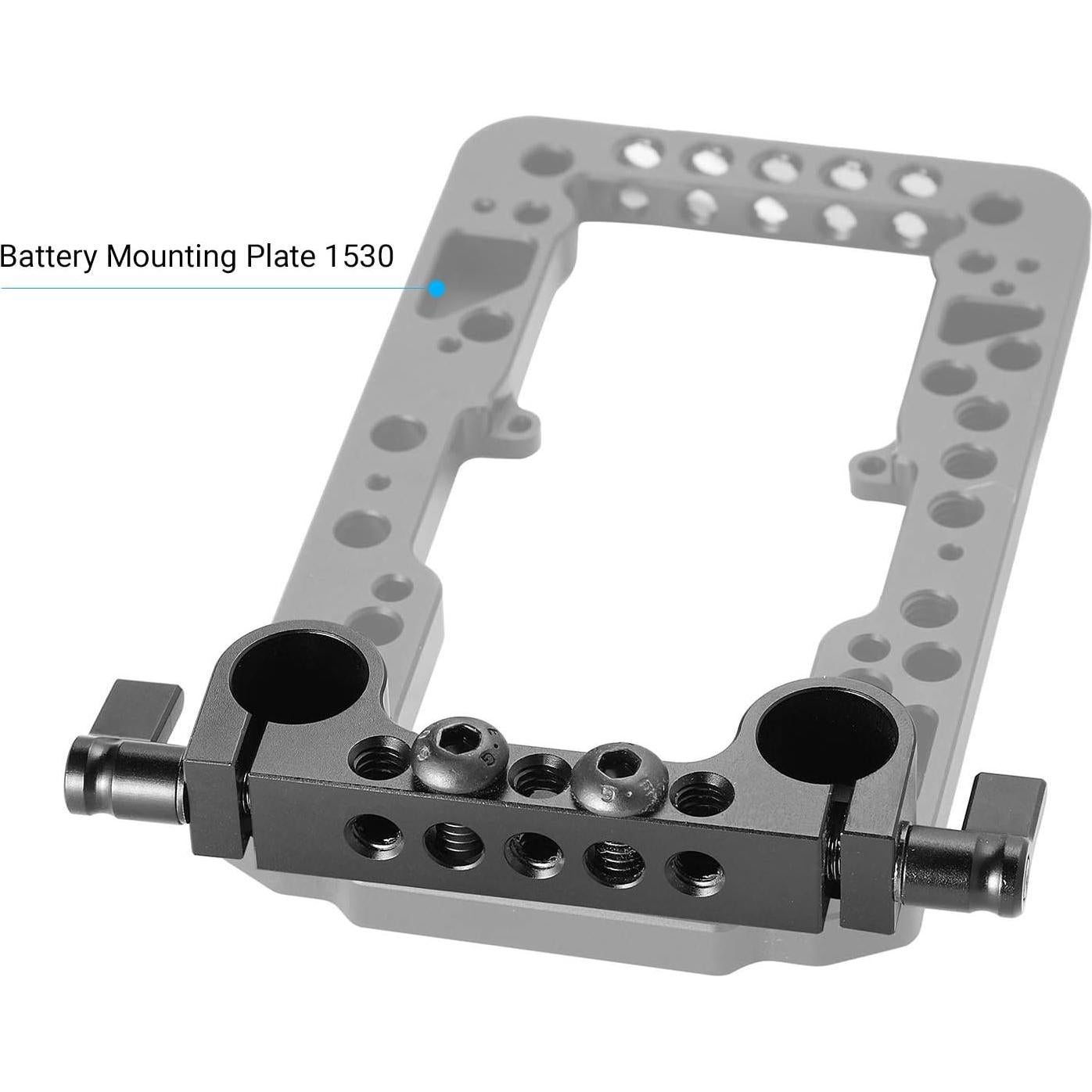 Abrazadera de Varilla 15mm SmallRig 942 con Rosca 1/4"-20