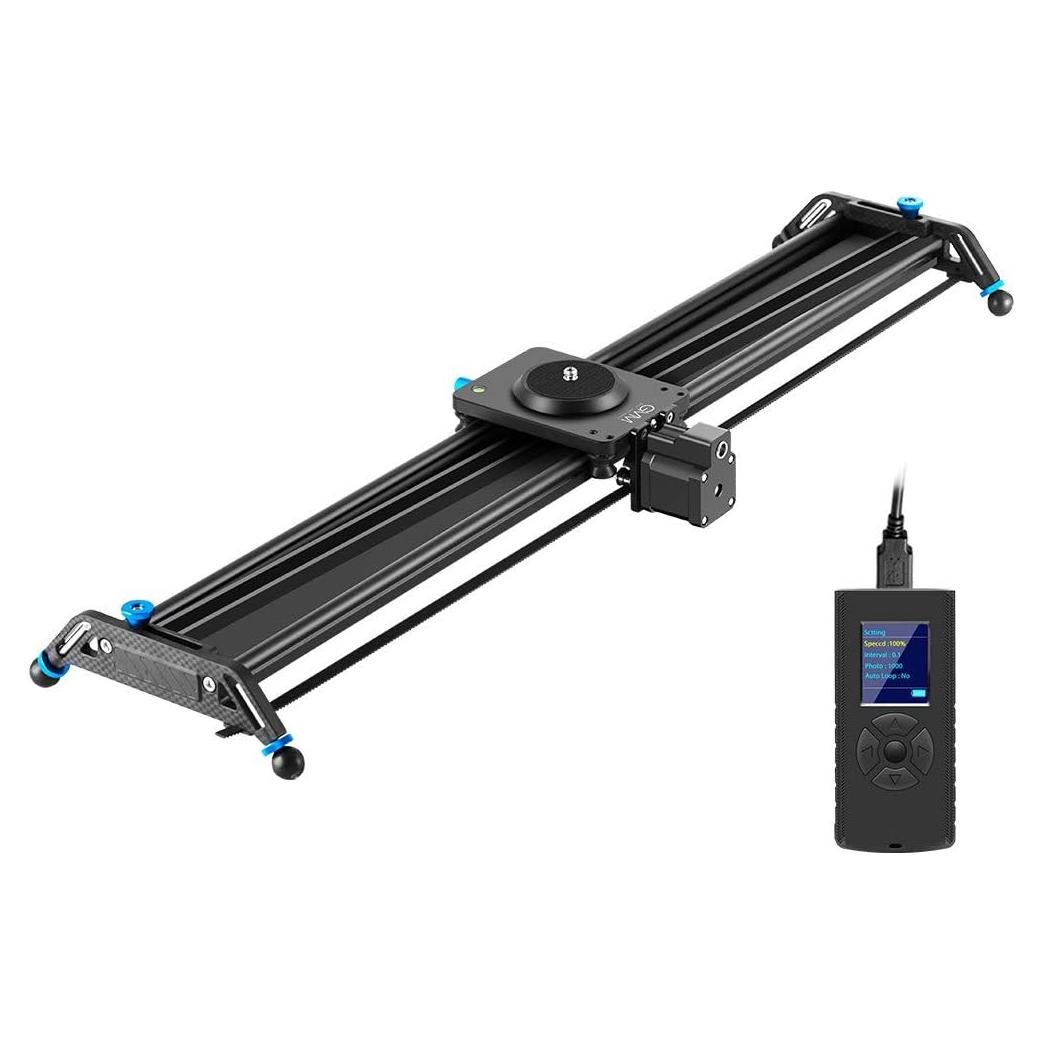 Deslizador de cámara motorizado GVM 78.74 cm aluminio