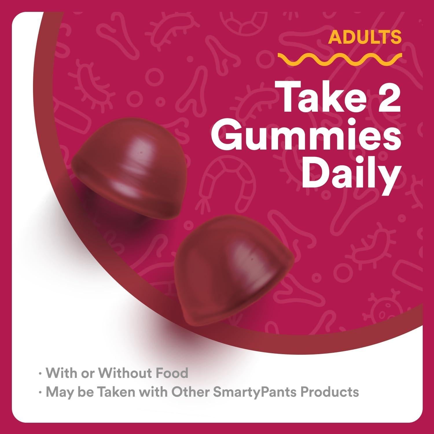 SmartyPants Gominolas Probioticas y Prebioticas Uva 60g