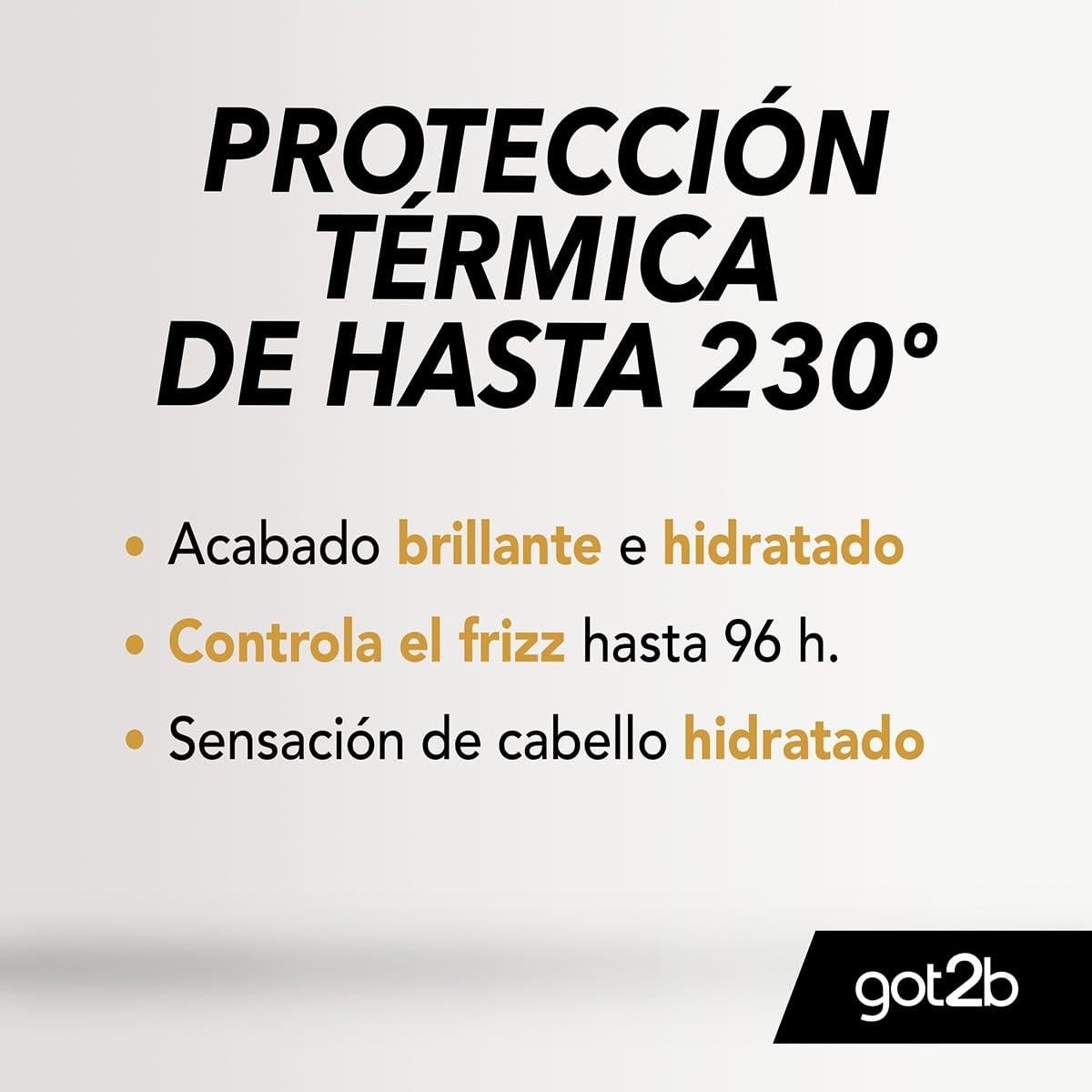 Protector de Calor Schwarzkopf got2b 200 ml Acabado Brillante