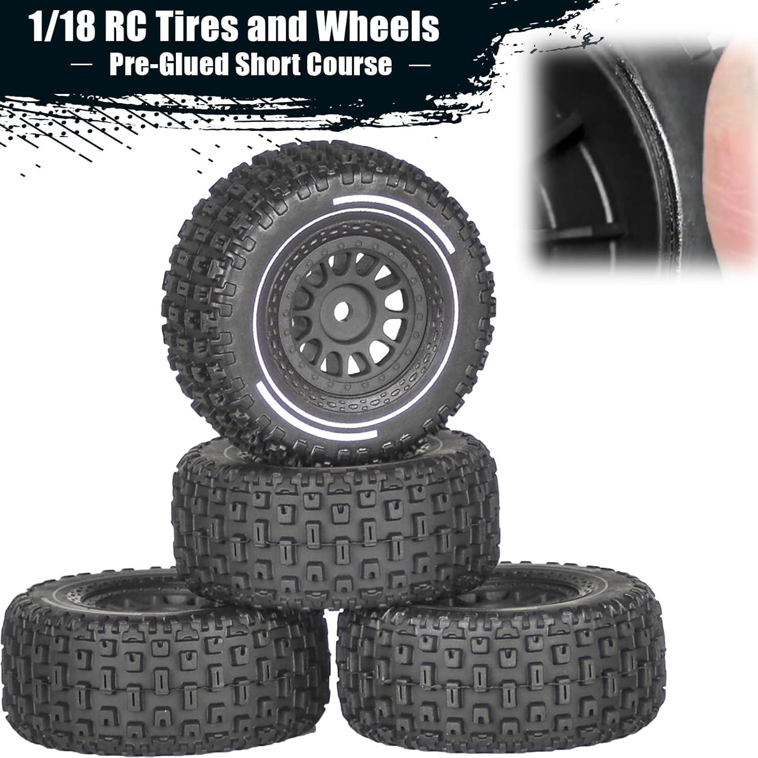 Neumáticos RC 1/14 Traxxas ARRMA Tamiya 6.5cm todoterreno