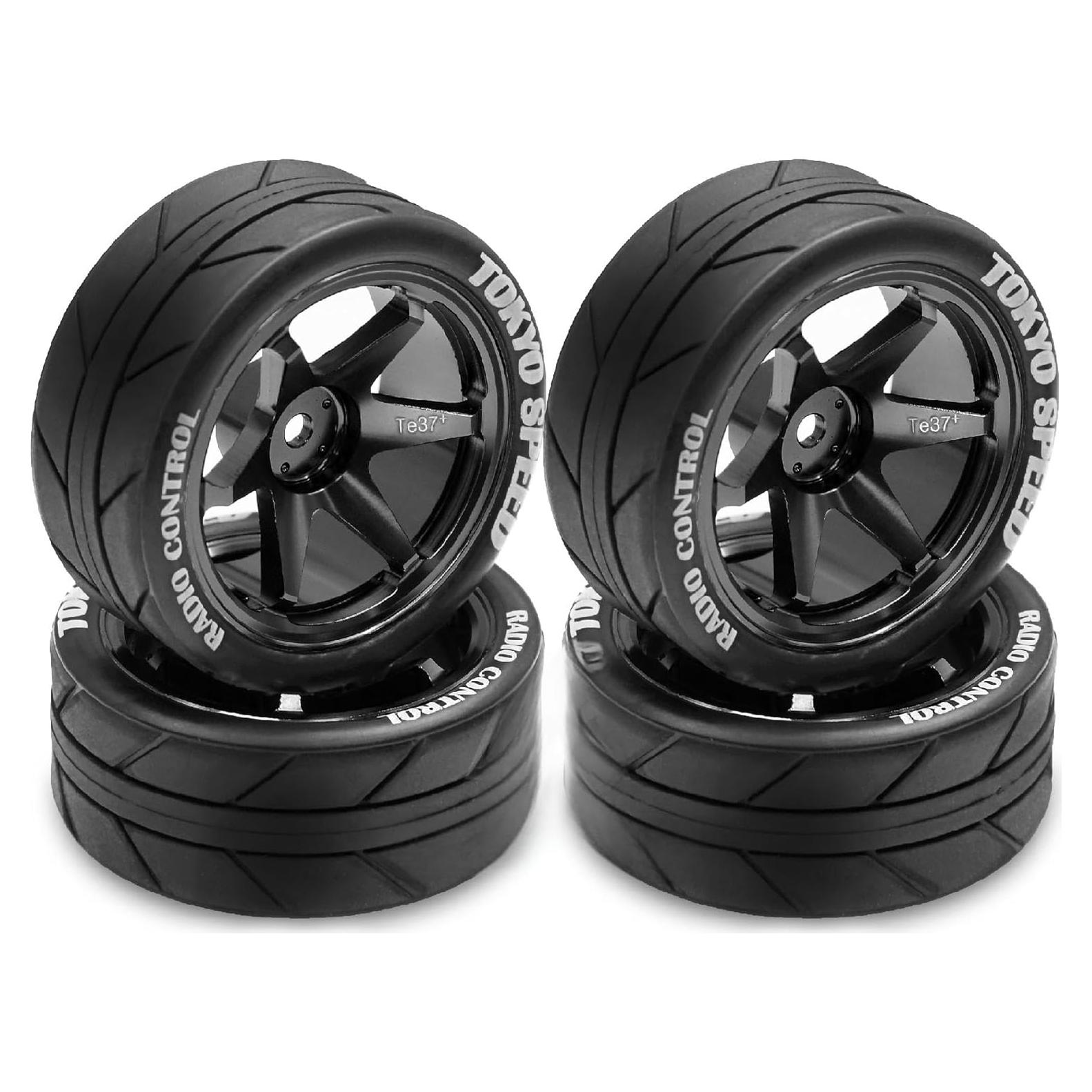 Neumáticos y Ruedas RC 1:10 Dantenron 65mm Turismo Drift