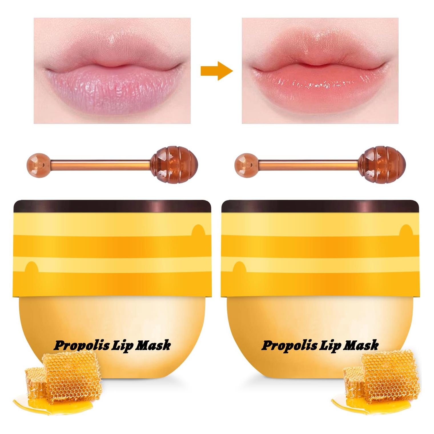 Mascarilla Labial Nocturna LemonSac 5.5g Miel y Fresa Hidratante