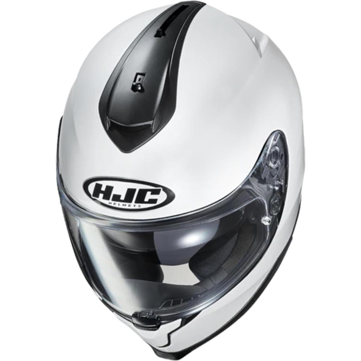 Casco HJC C70 Blanco Mediano con Escudo Pinlock