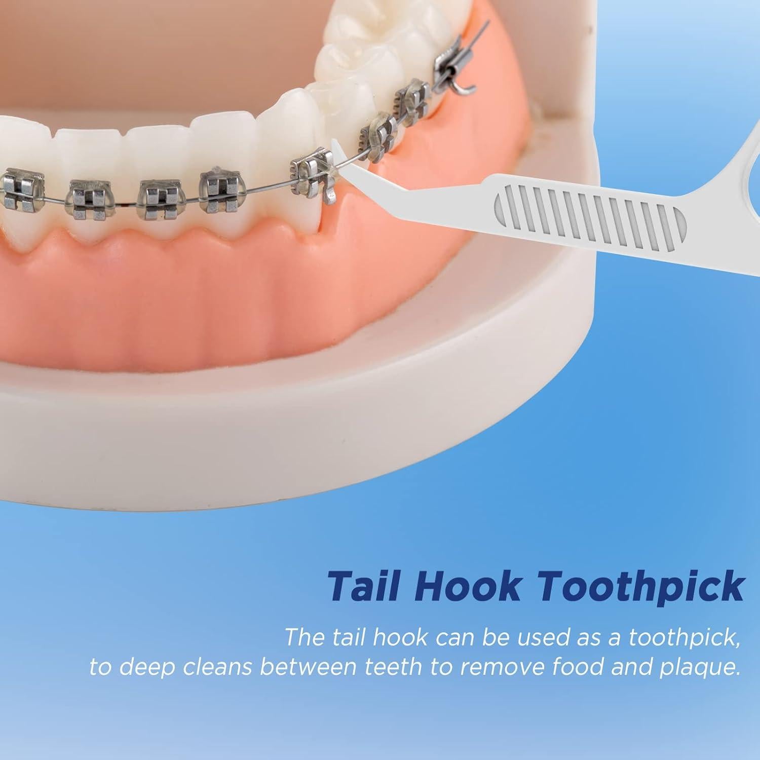 Hilo Dental Ortodóntico Fremouth 75 Unidades Envuelto Individualmente