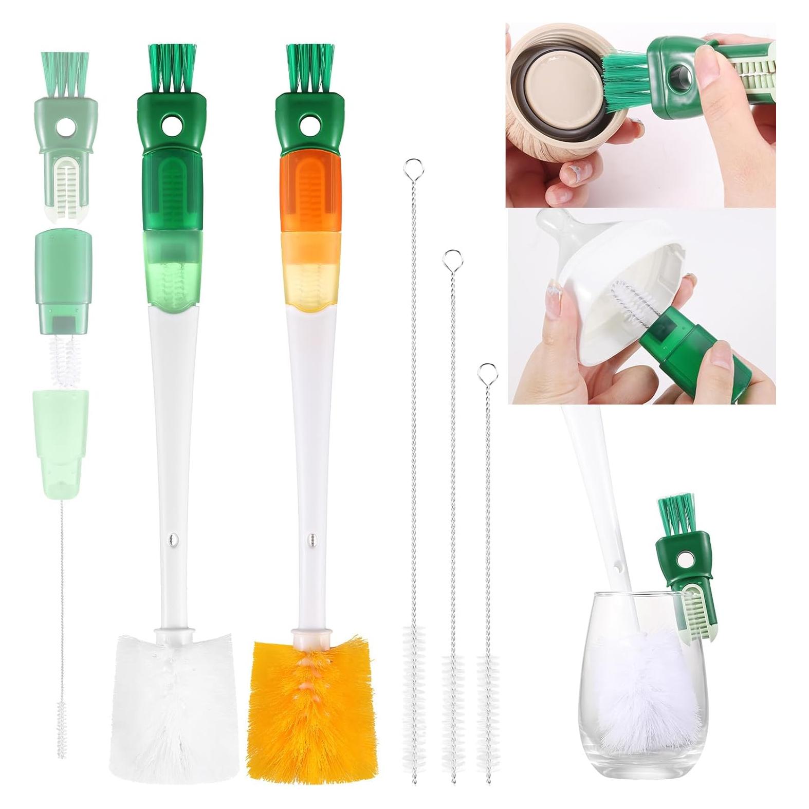 Set de Cepillos para Botellas OUTXE 5 en 1 Multifuncional