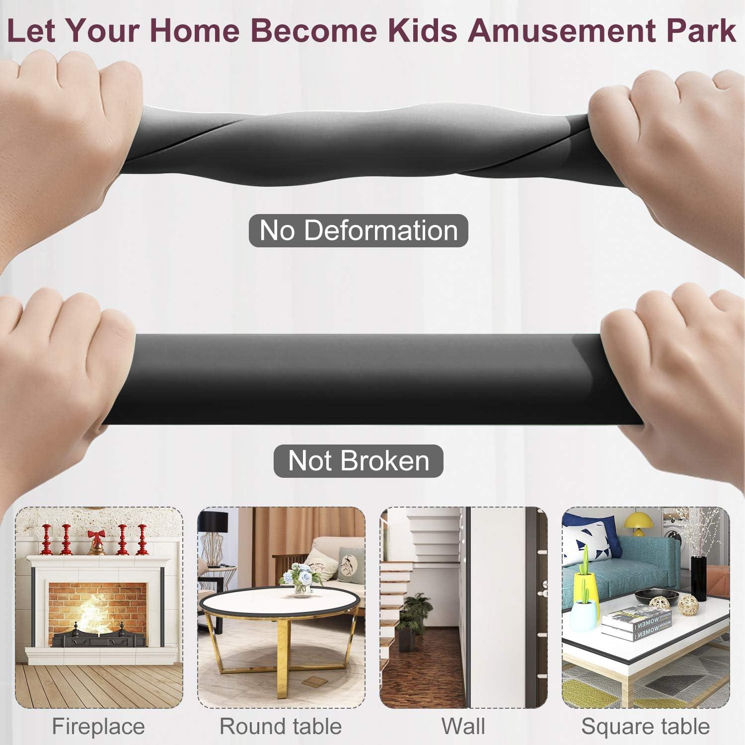 Protector de Esquinas y Bordes Bestore Negro 6.5m 9 Piezas