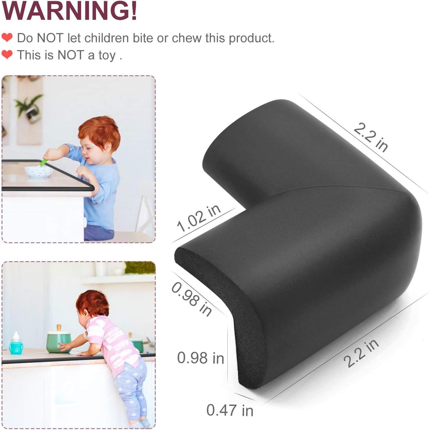 Protector de Esquinas y Bordes Bestore Negro 6.5m 9 Piezas