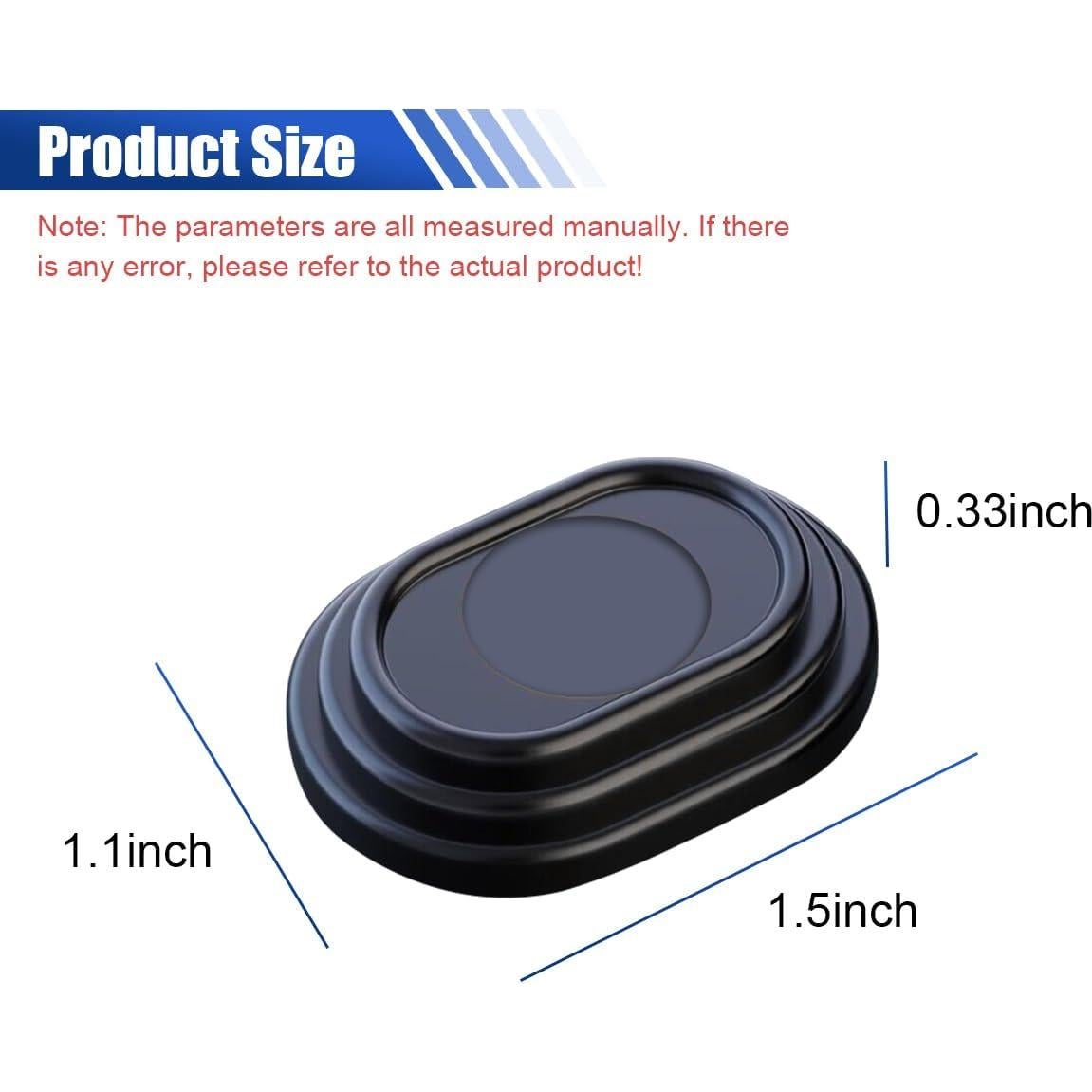 8PCS Car Door Shock Absorber- Silicone Anti-Collision Soundproof Crash Pad Car Door Slam Stopper- Self Adhesive Buffer Pad Auto Bumper Side Doors Protection Sticker for Cars SUV Truck (8PCS)