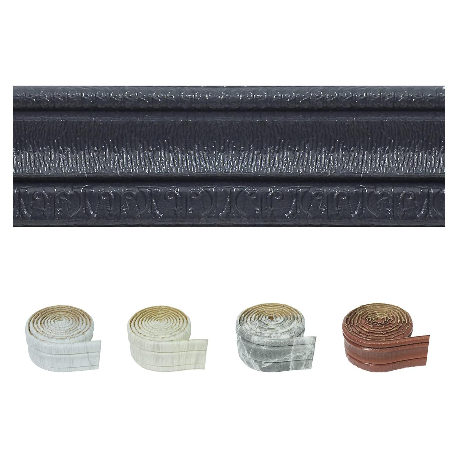 Moldura de Espuma Autoadhesiva WAPANE 7.5 pies x 8 cm 3D