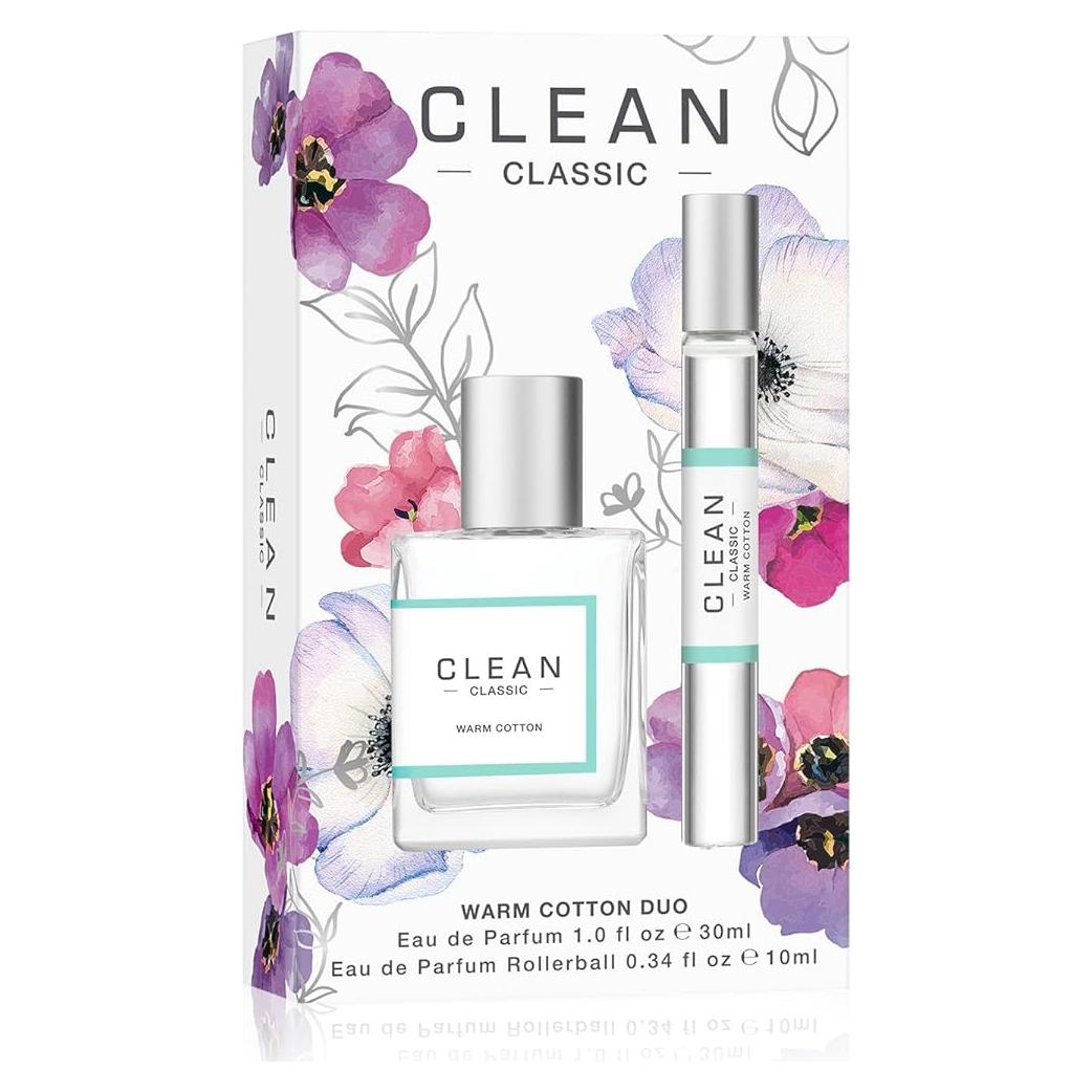 CLEAN Classic Eau de Parfum Algodón Cálido Dúo Set 30mL + 10mL