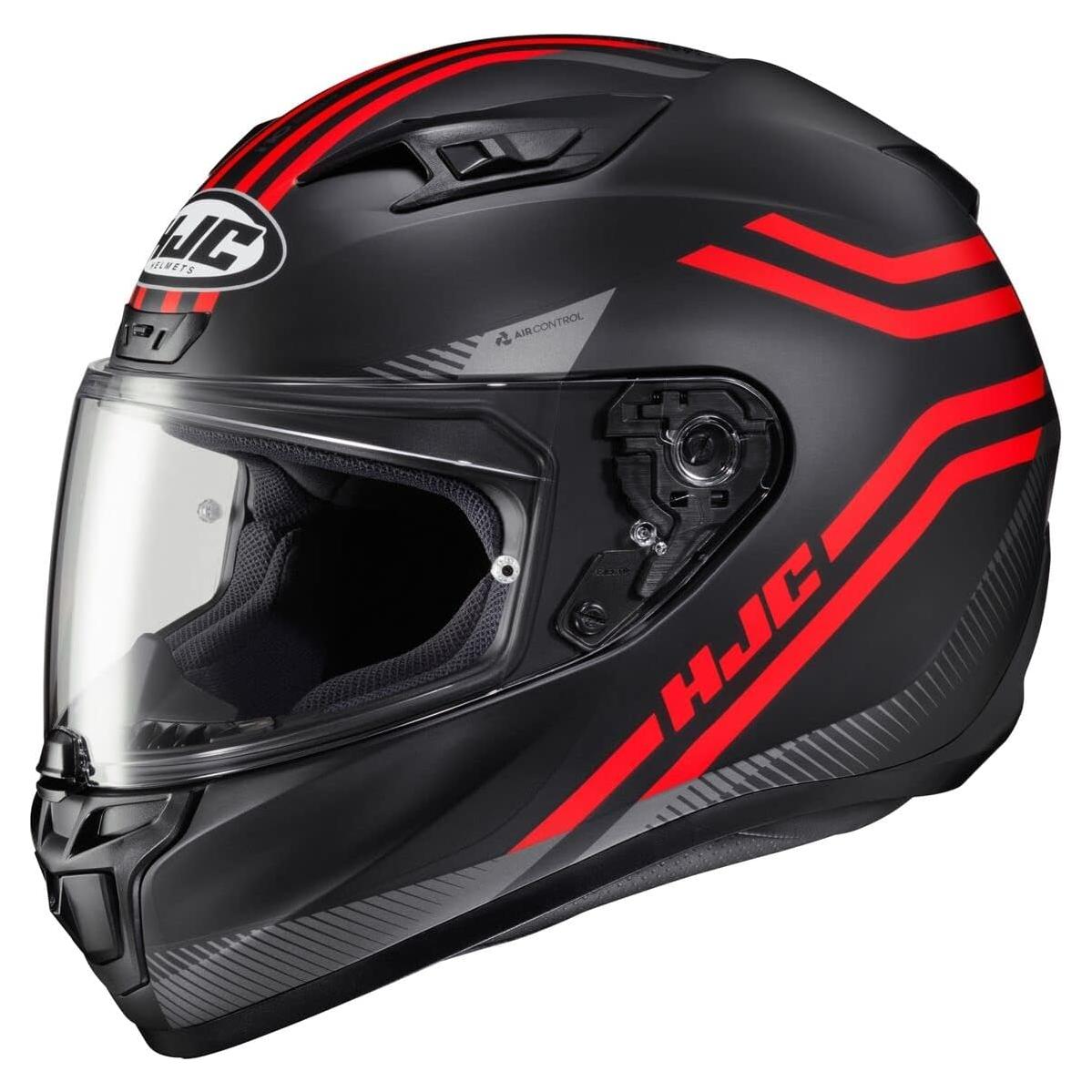 Casco HJC i10 Strix MC1SF Rojo Pequeño 2.34 kg