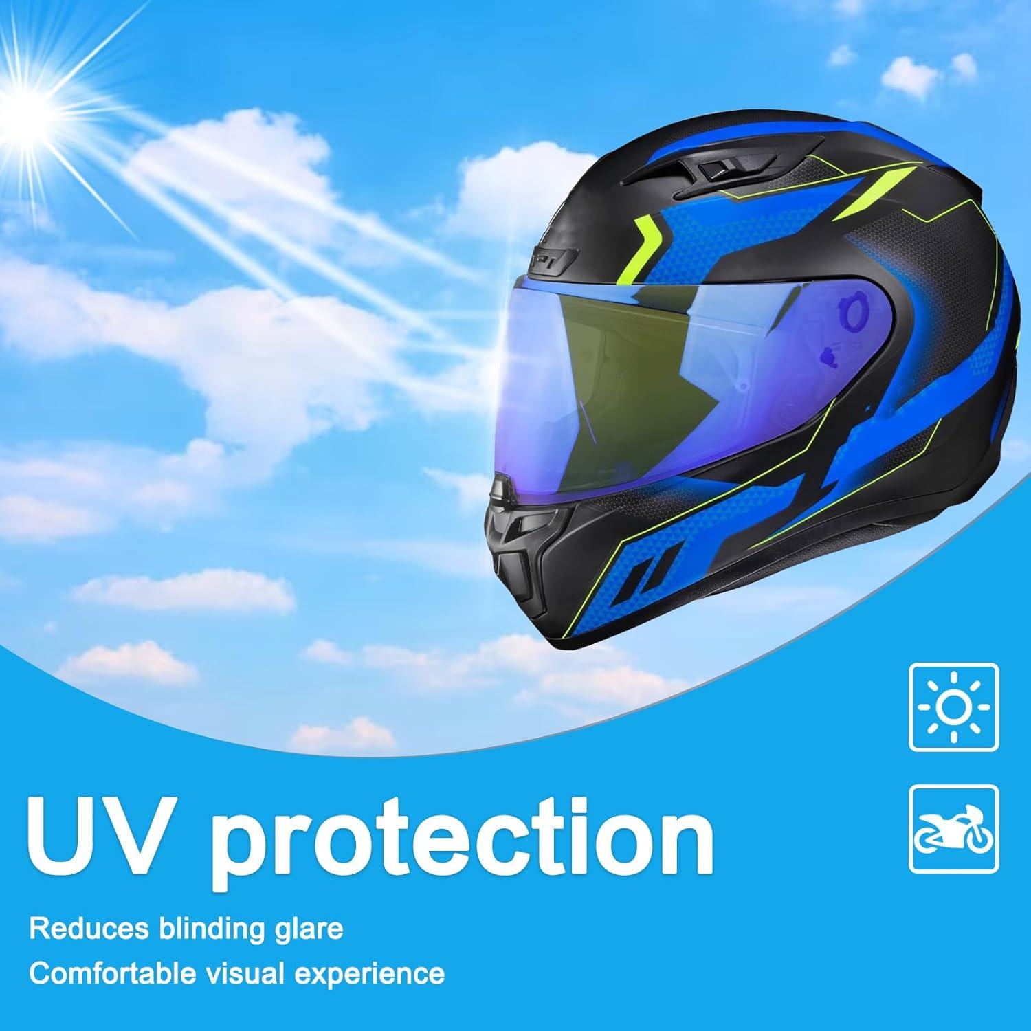 Visera HJ-31 RIDLOG para Casco HJC i10 i70 Ahumada