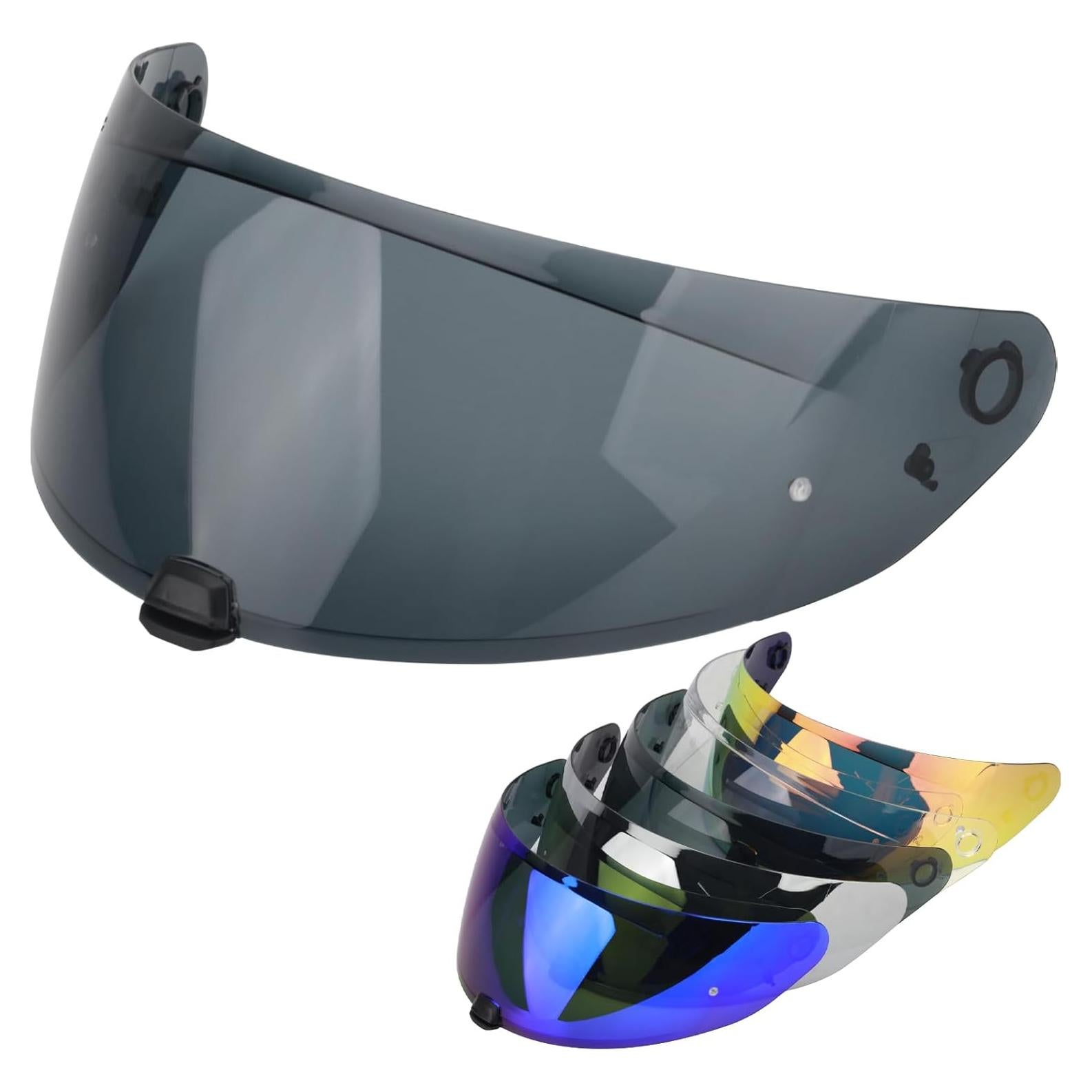 Visera de Casco RIDLOG HJ-31 Tinte UV para Motocicleta