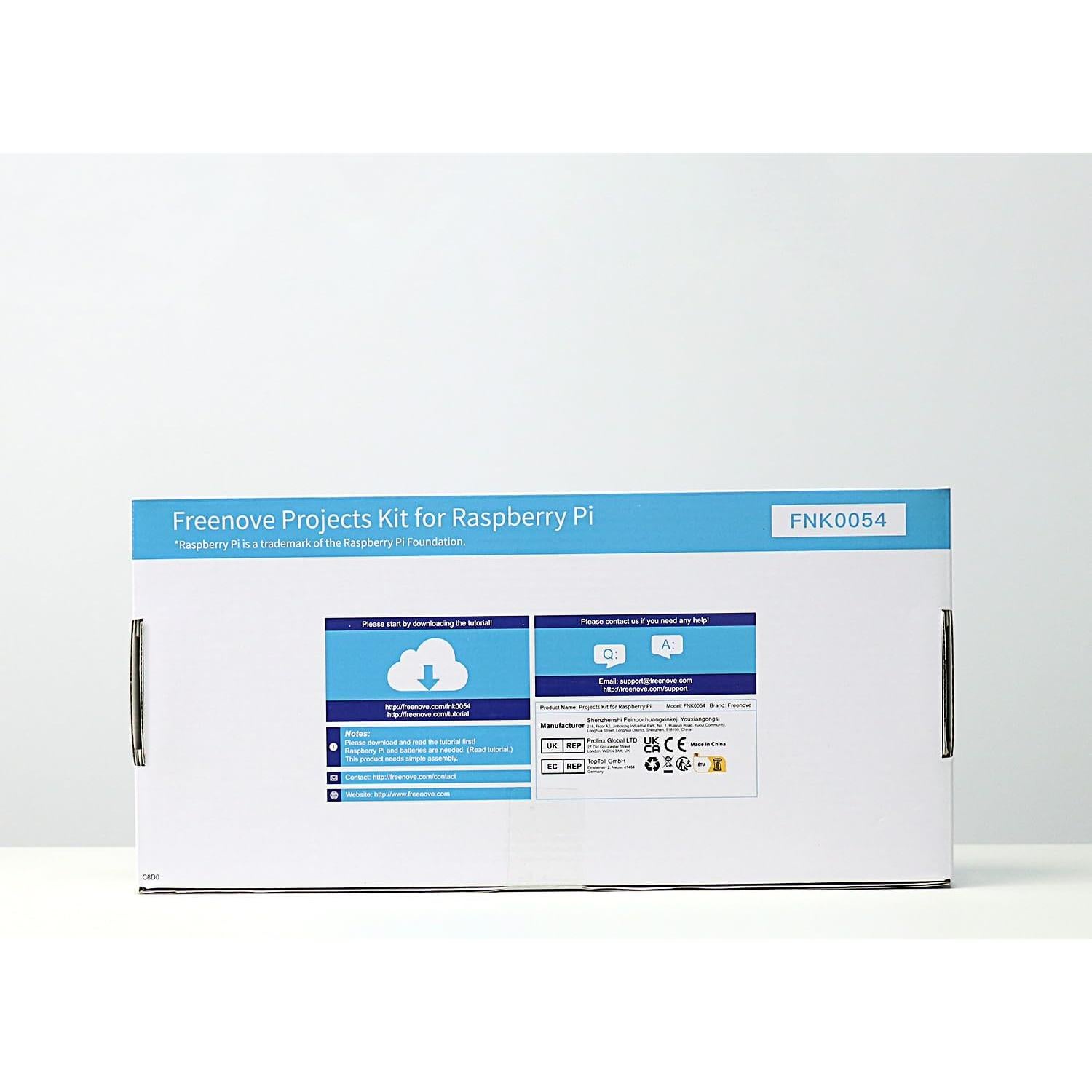 Kit de Proyectos FREENOVE para Raspberry Pi 5 y 400, 132 Proyectos