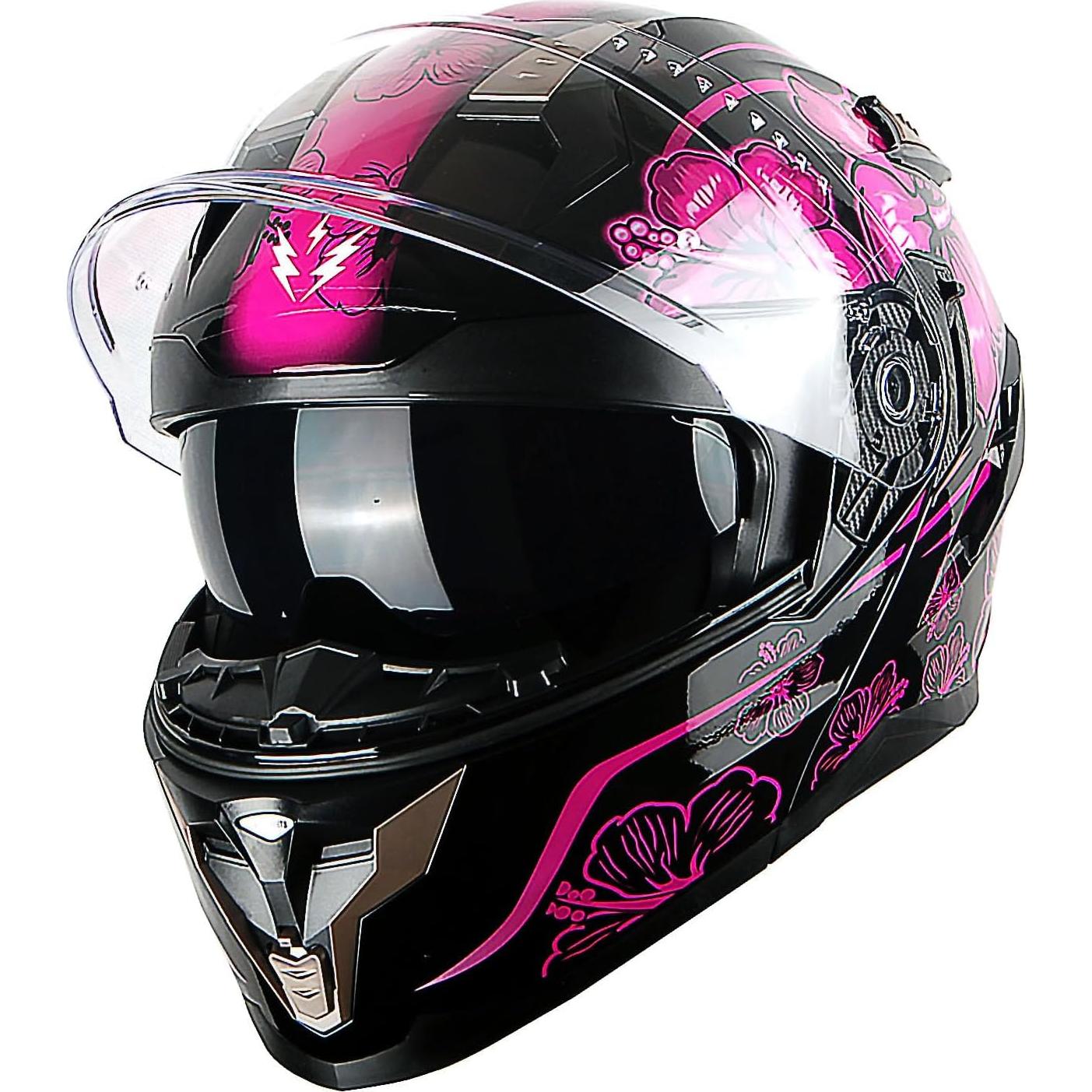 Casco Modular 1Storm HJA119 con Bluetooth y Visera Doble