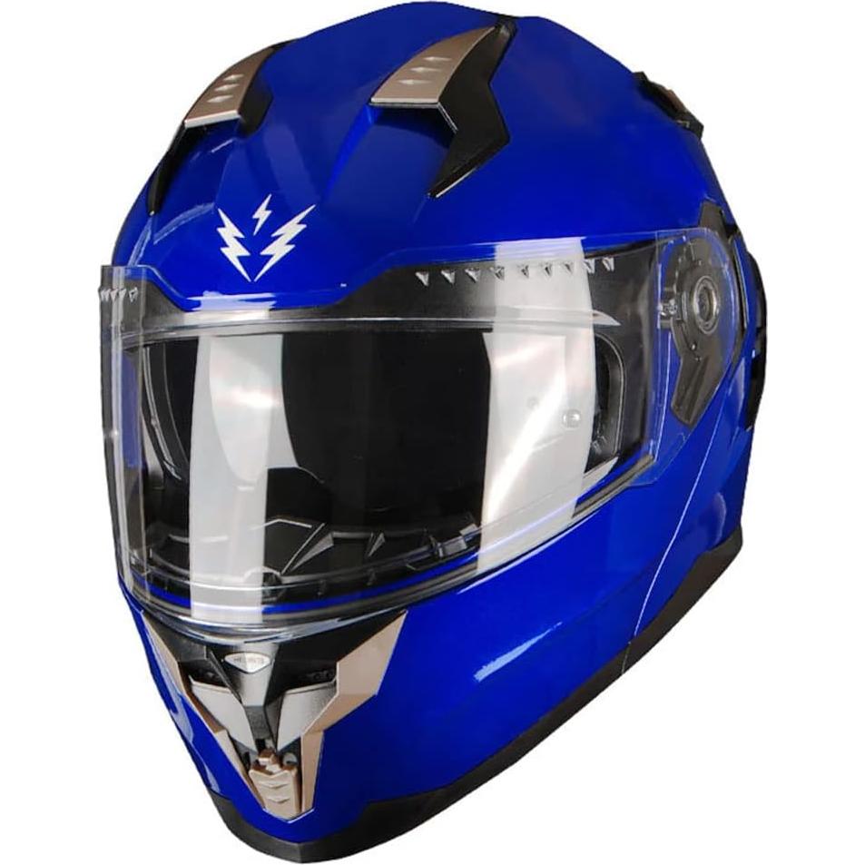 Casco Modular 1Storm HJA119 Adulto Ciclismo Azul Brillante