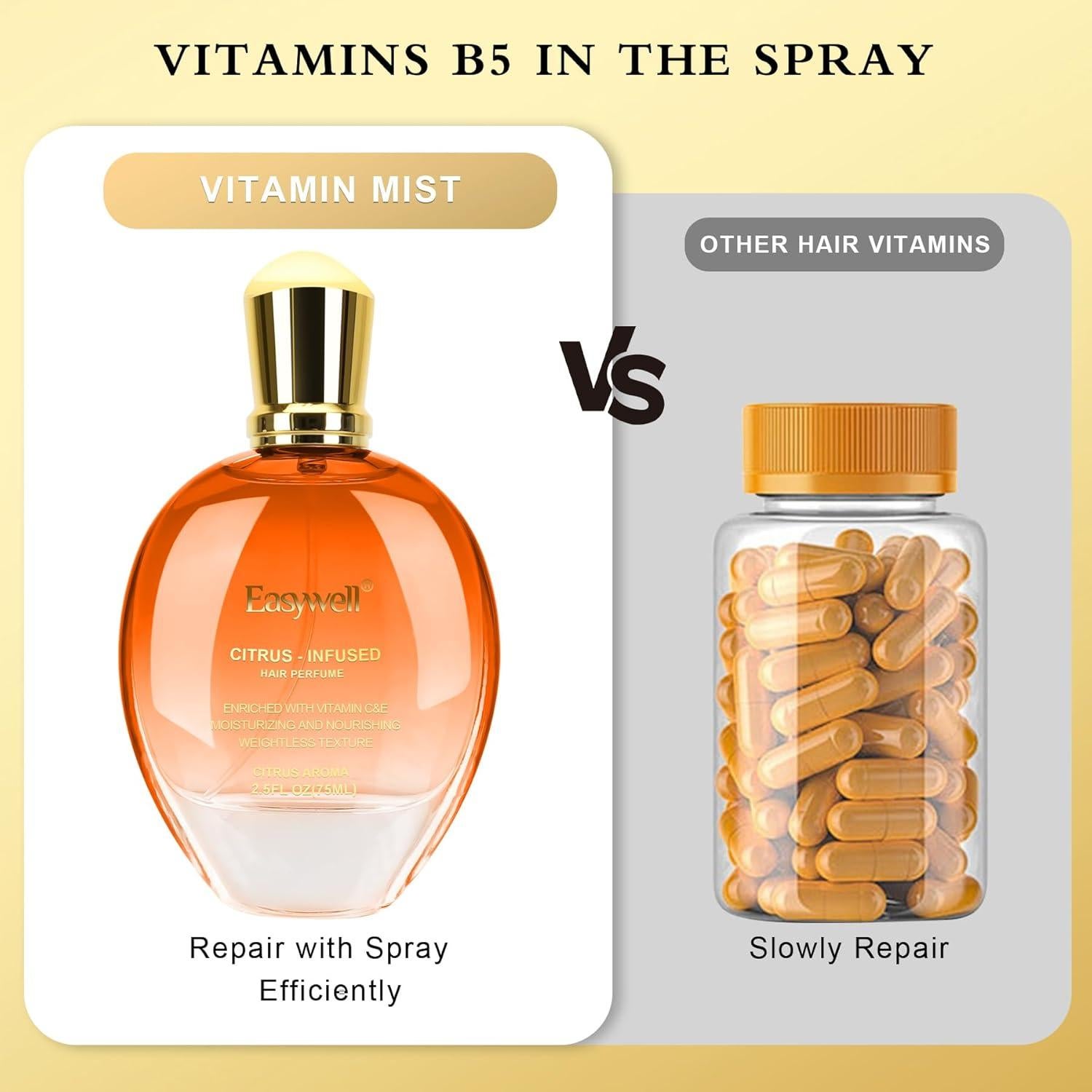 Spray Acondicionador Sin Enjuague Easywell 73.93 ml Hidratante