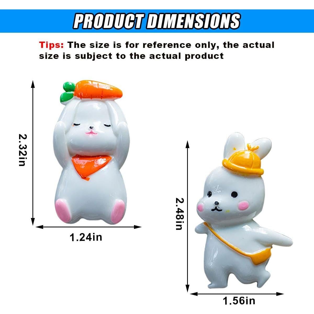 Clip de Aire Acondicionado DUSCOKE Conejo Bonito 2 Pcs