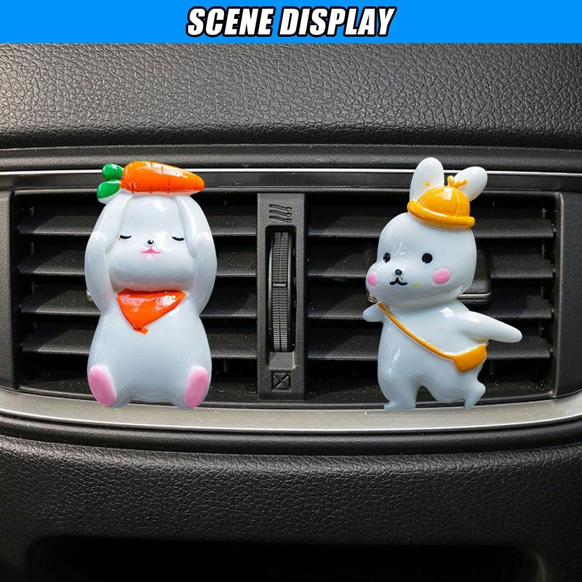 Clip de Aire Acondicionado DUSCOKE Conejo Bonito 2 Pcs