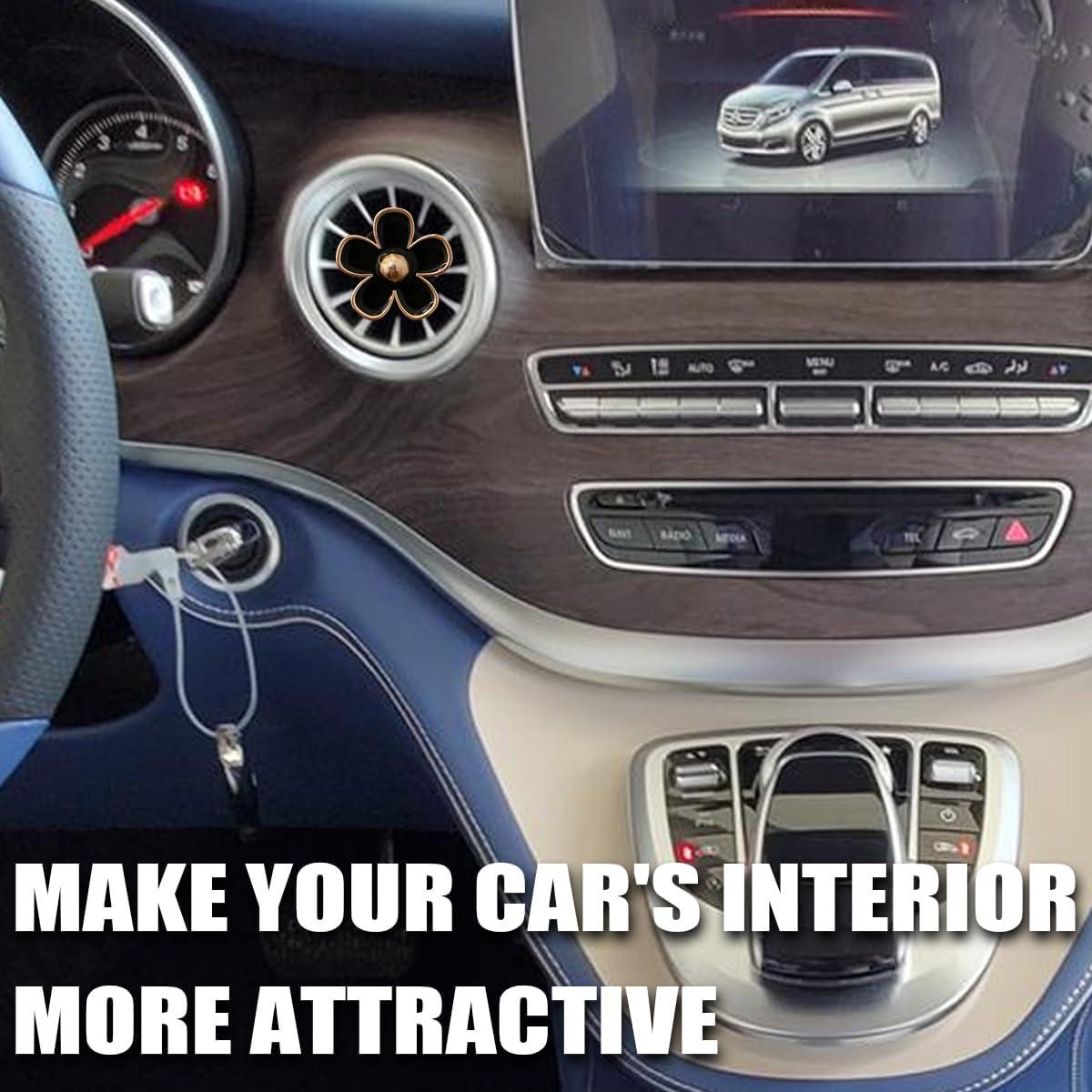 Clip de Ventilación de Aire Margarita Osilly 8 Piezas Negro