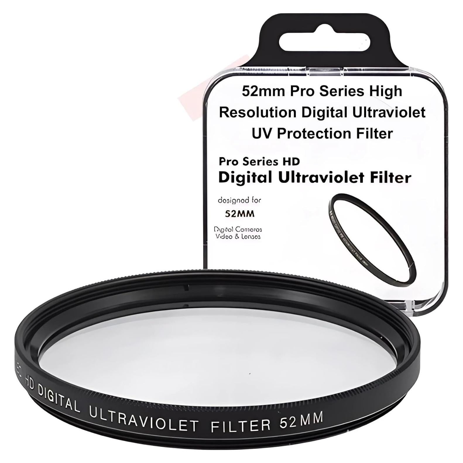 Filtro UV Acuvar 52mm para Lentes de Cámara Digital