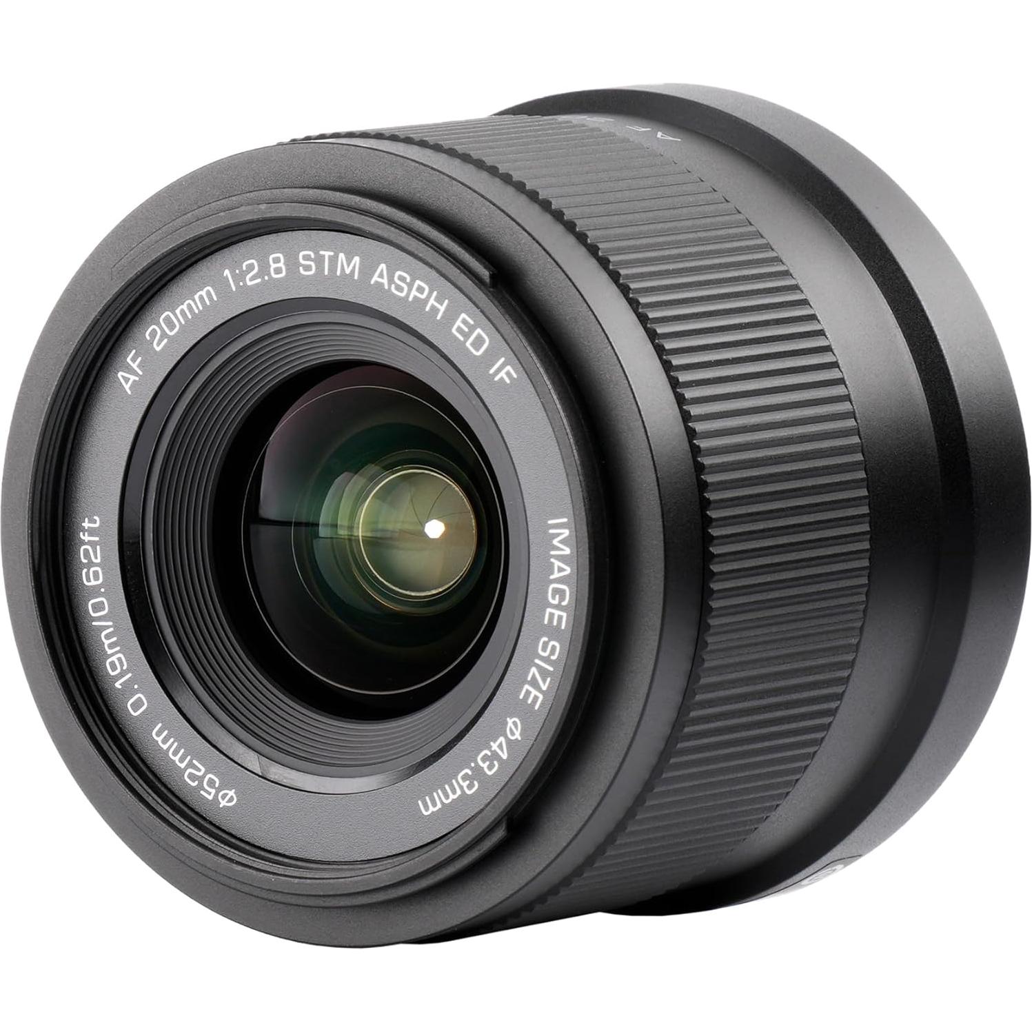 Lente VILTROX 20mm f2.8 AF para Cámaras Nikon Z - Compacto y Ligero