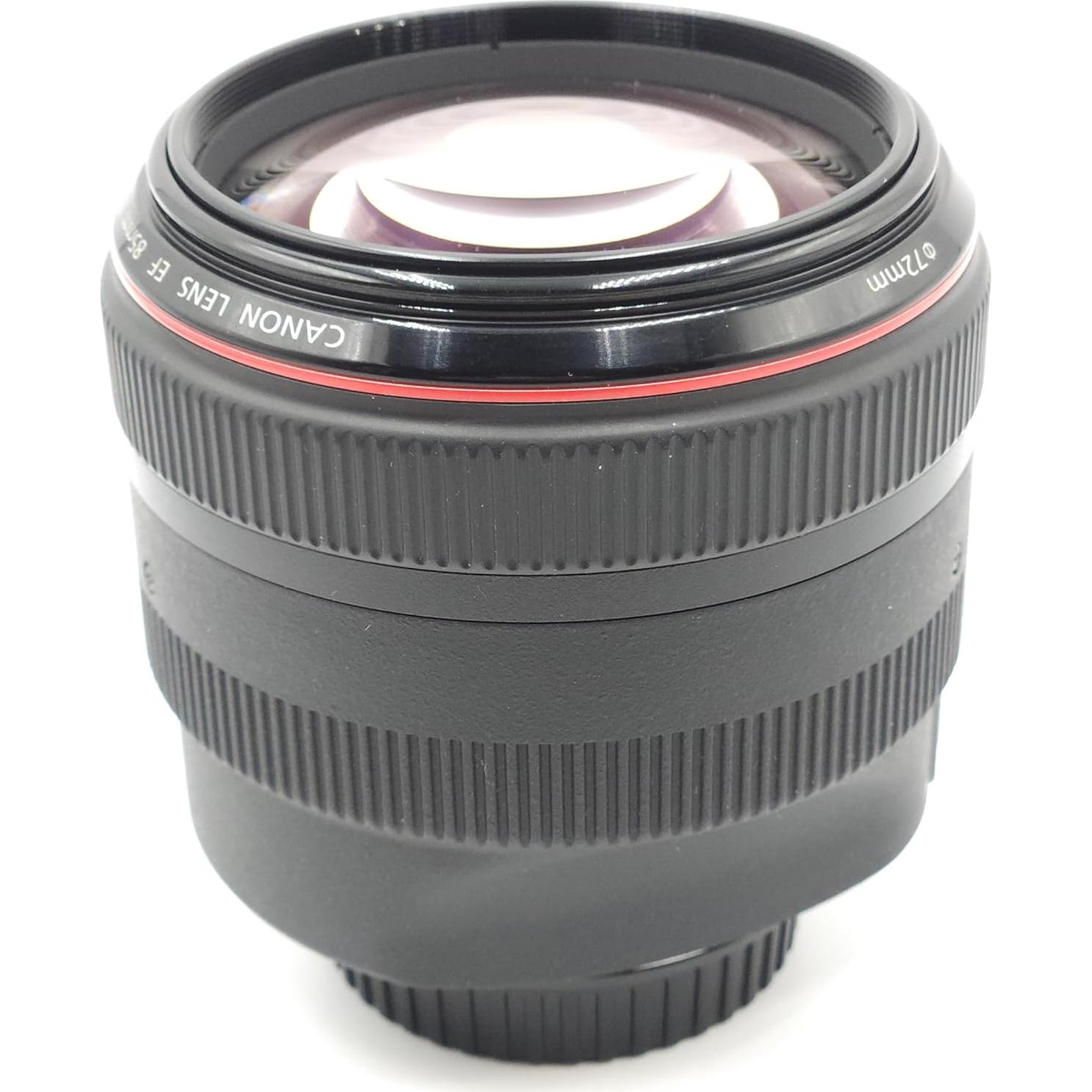 Lente Canon EF 85mm f/1.2L II USM Telefoto Medio