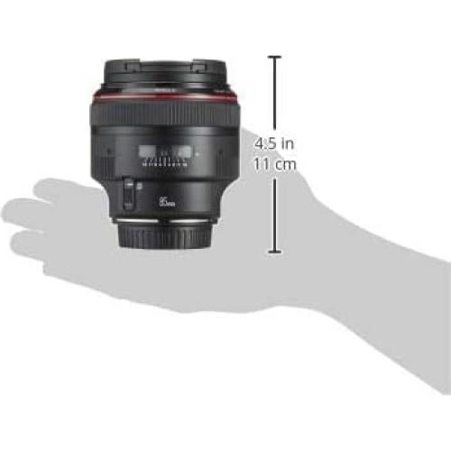 Lente Canon EF 85mm f/1.2L II USM Telefoto Medio