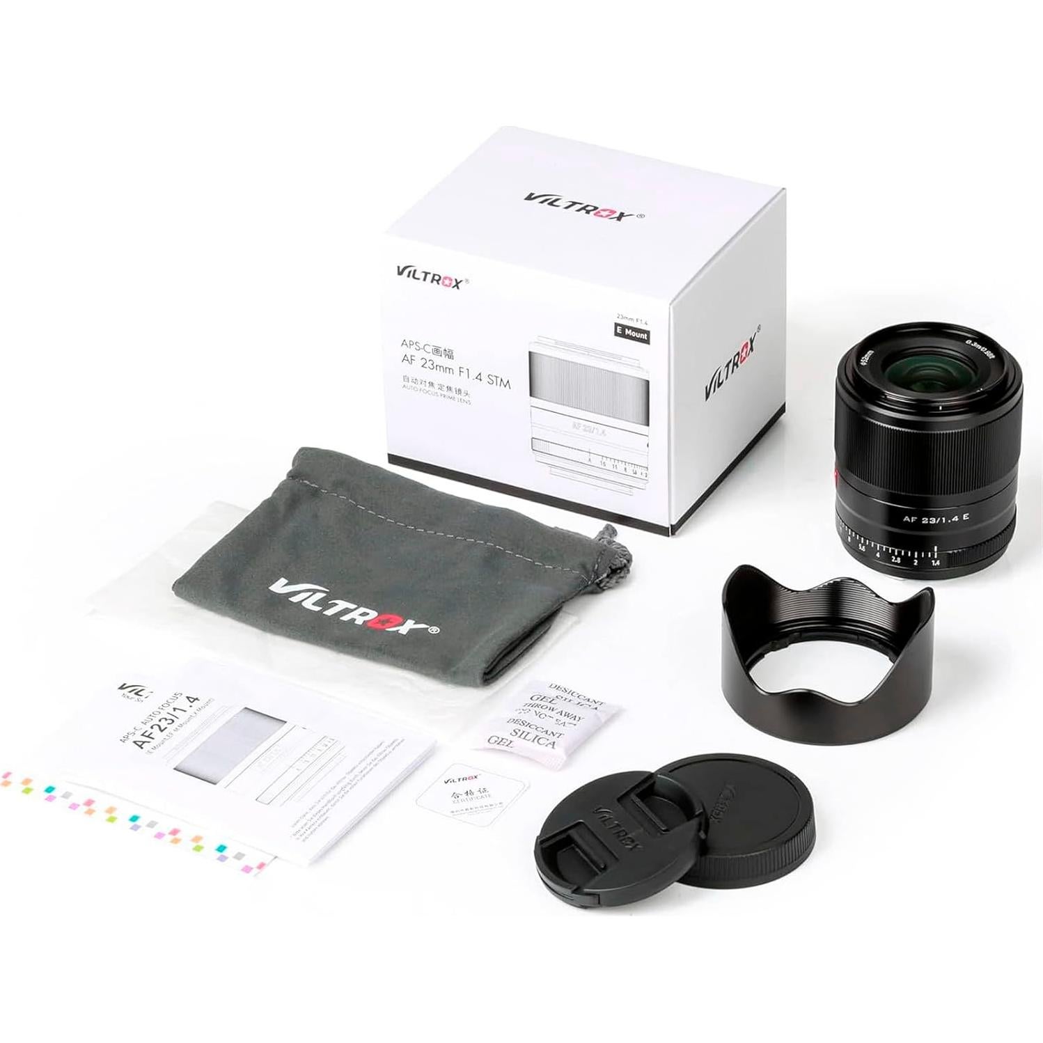 Lente Viltrox 23mm f/1.4 E para cámaras Sony E-Mount