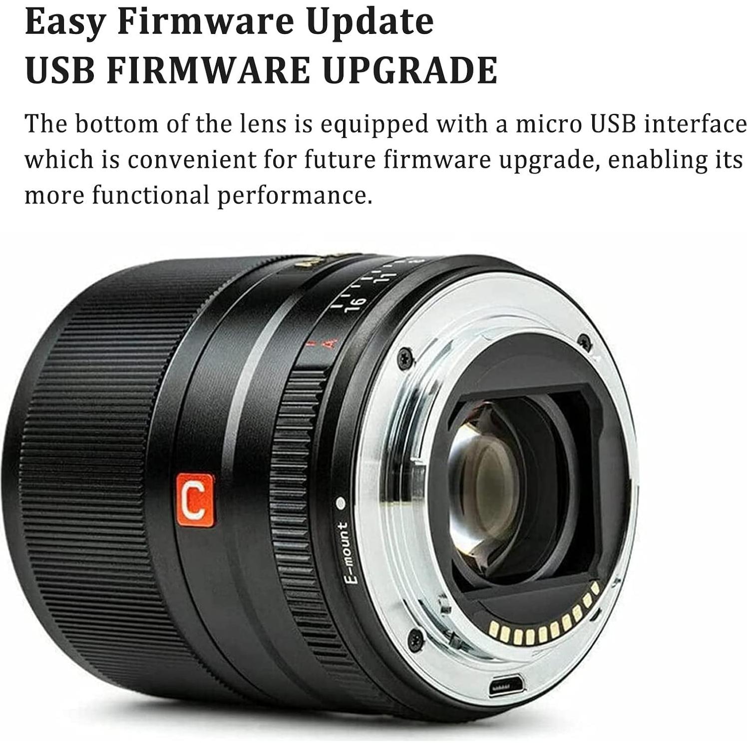 Lente Viltrox 23mm f/1.4 E para cámaras Sony E-Mount