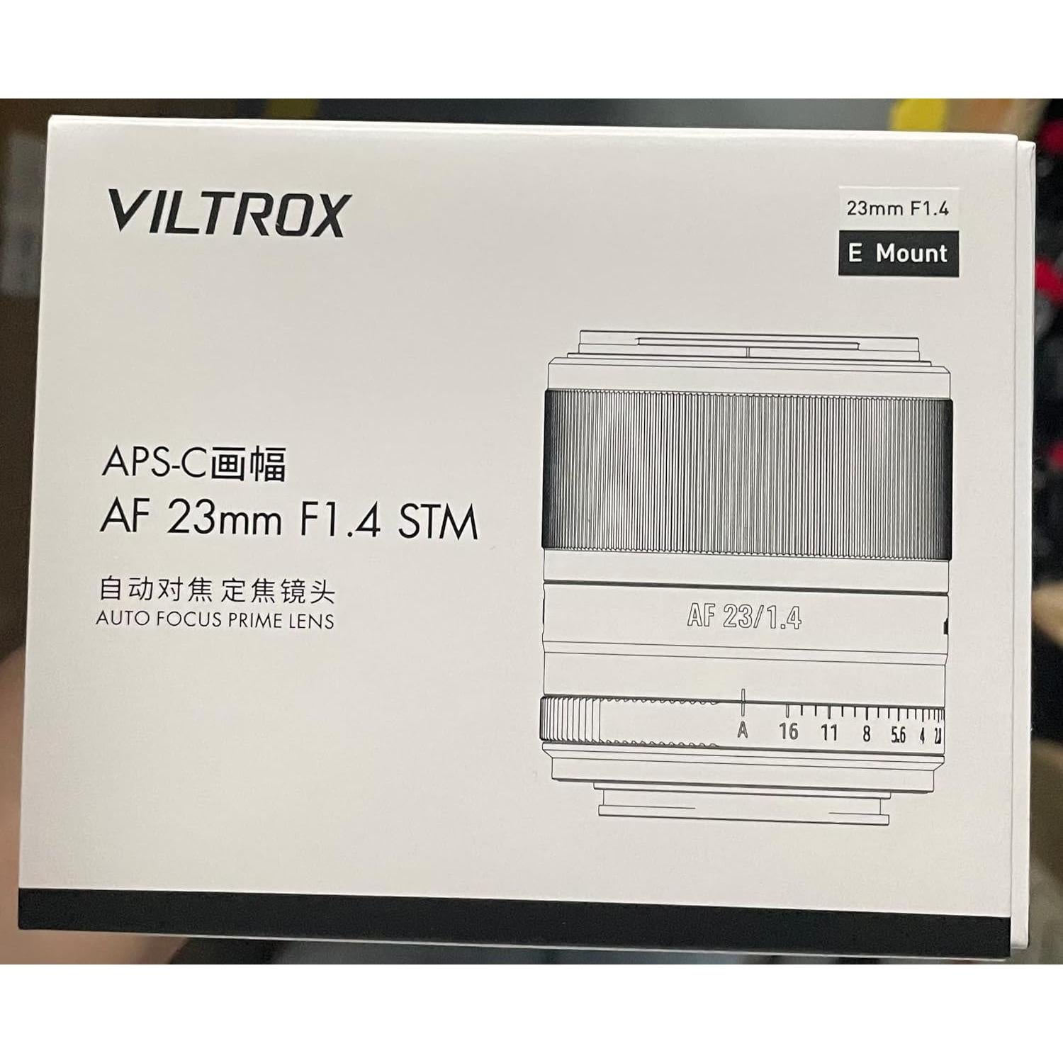 Lente Viltrox 23mm f/1.4 E para cámaras Sony E-Mount